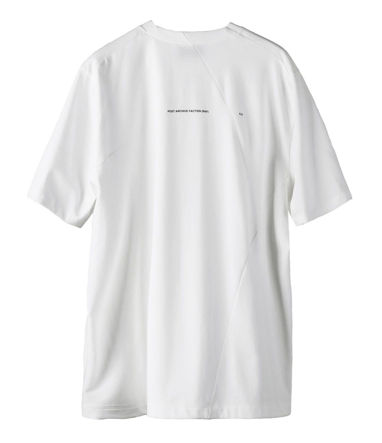 POST ARCHIVE FACTION (PAF) Post Achieve Faction PAF 6.0 T-shirt CENTER (WHITE) Size US XL / EU 56 / 4 - 4 Thumbnail