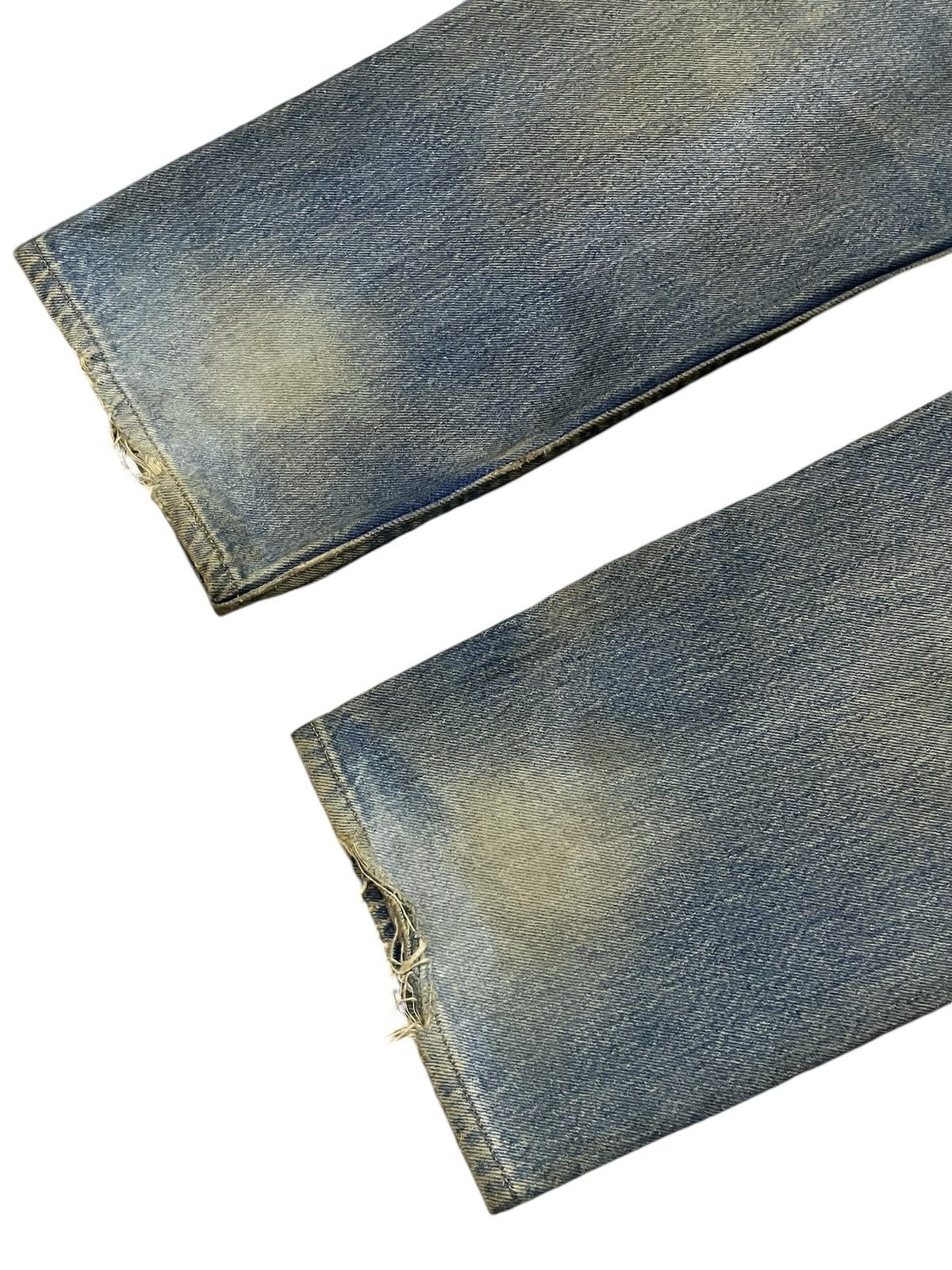 Edwin × Levi's × Vintage Vintage Levis 501 Dirty Vintage Mud Wash Jeans Size US 32 / EU 48 - 12 Thumbnail