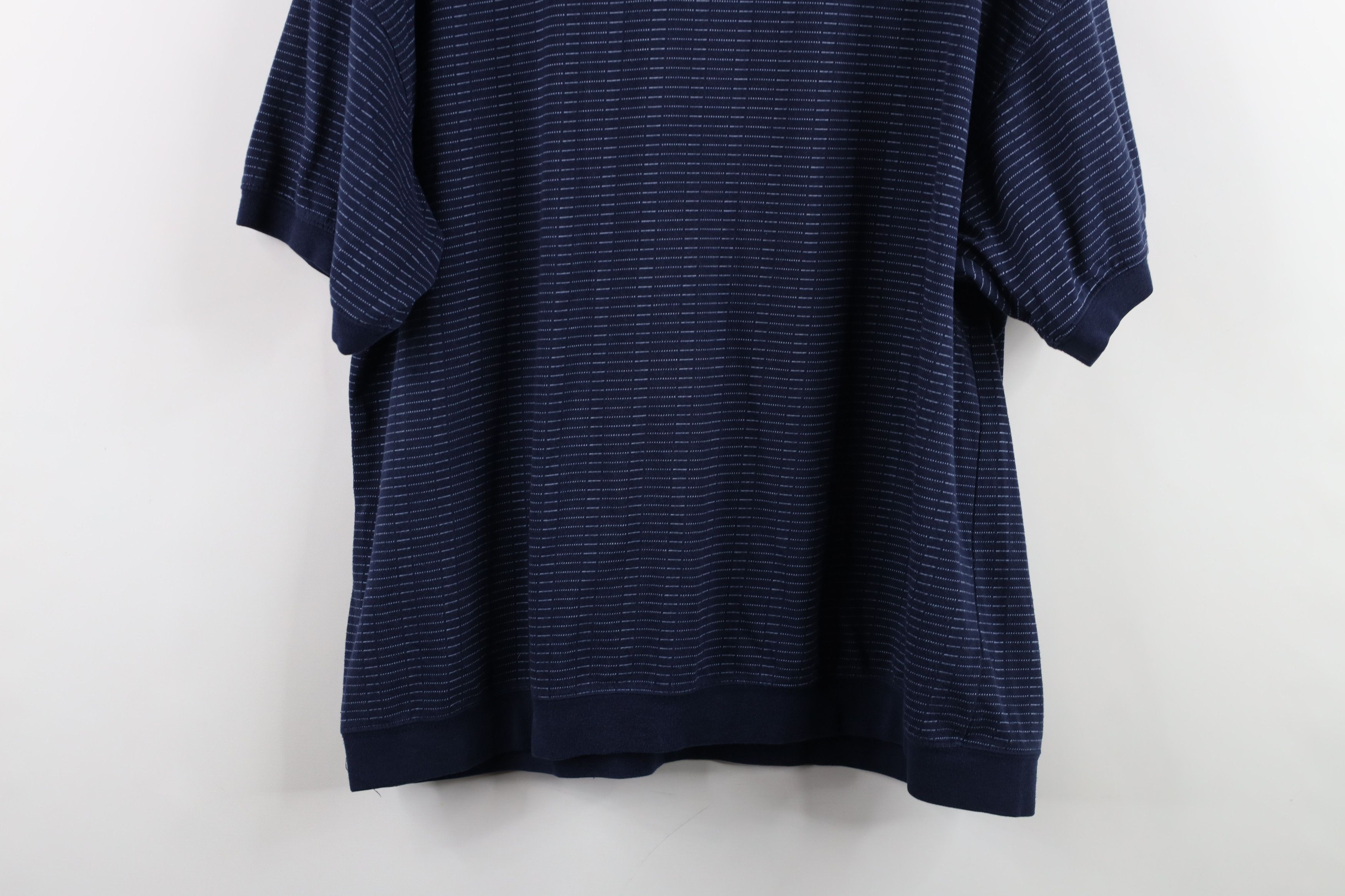 Vintage Vintage 90s Streetwear Striped Collared Pullover Polo Shirt Size US XL / EU 56 / 4 - 11 Thumbnail