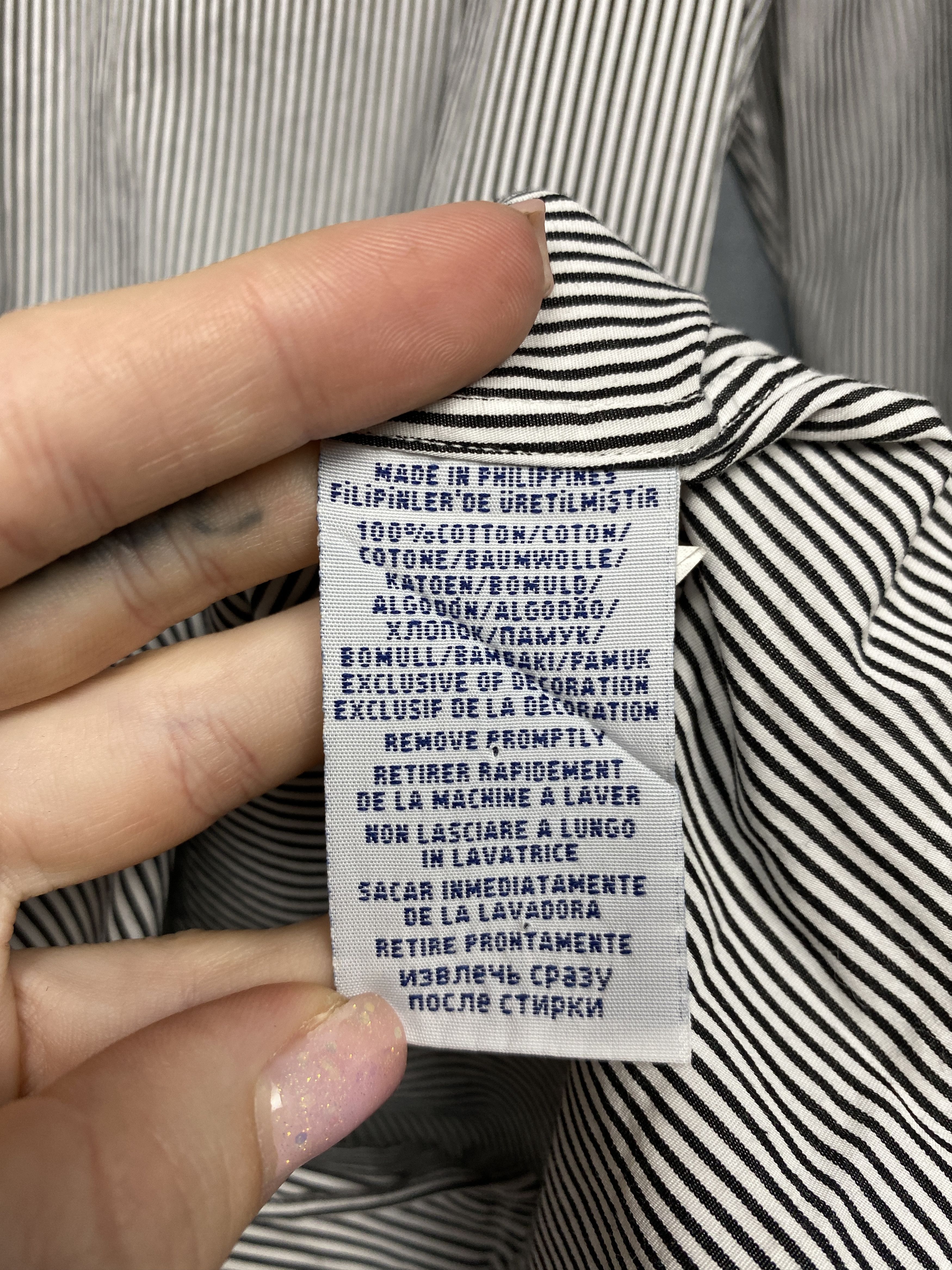 Polo Ralph Lauren Polo Ralph Lauren Vintage Mens Striped Shirt Size US M / EU 48-50 / 2 - 5 Thumbnail