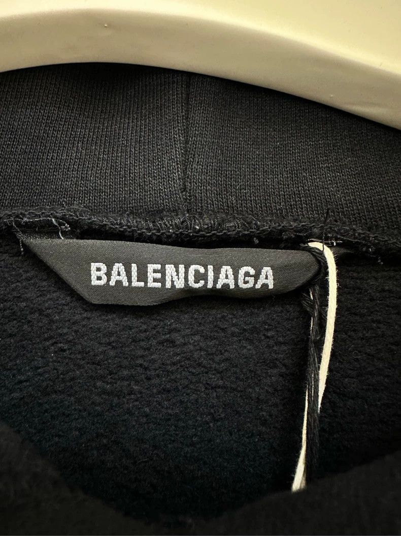 Balenciaga Balenciaga Printed arrowhead hooded sweatshirt 2501-Nextarr Size US S / EU 44-46 / 1 - 7 Thumbnail