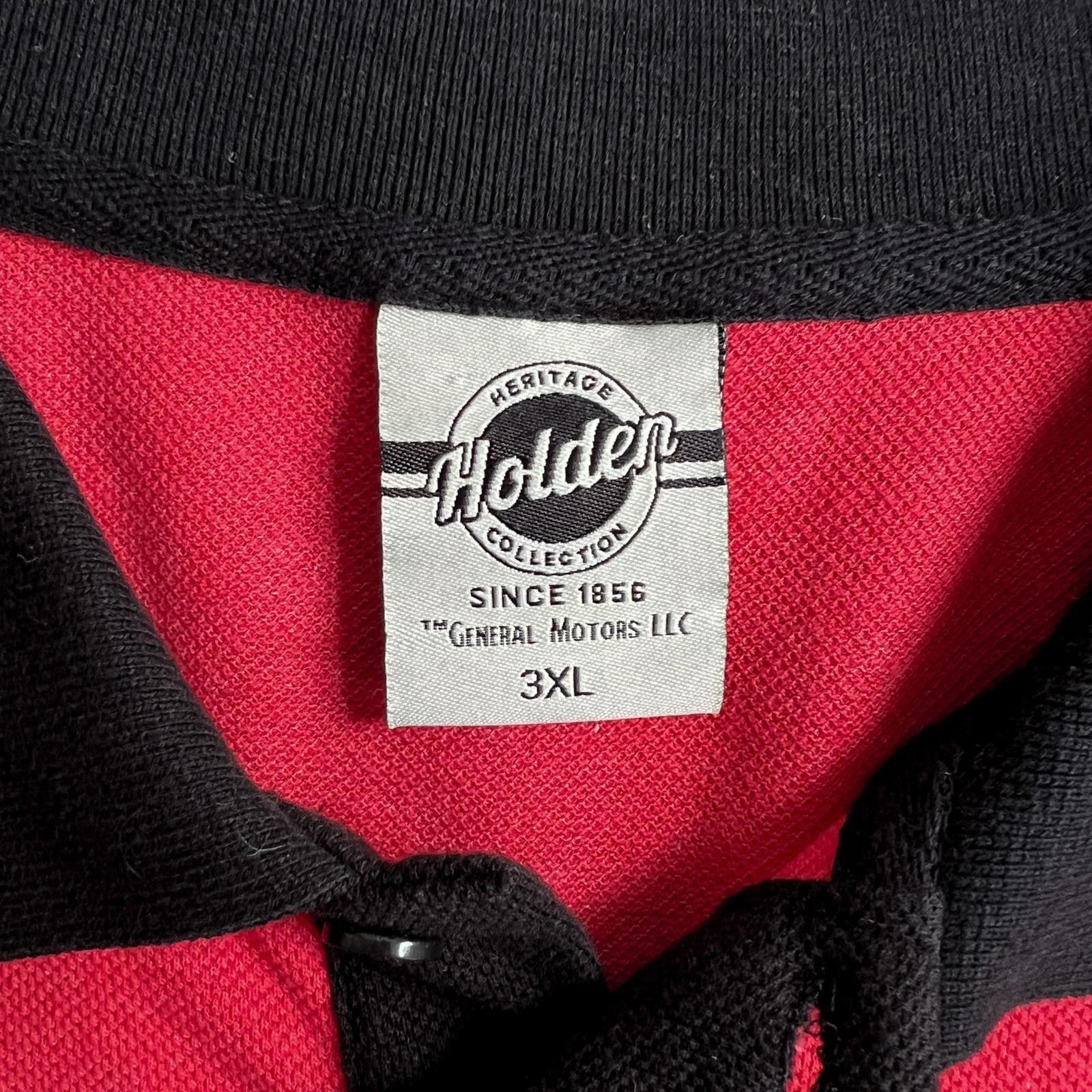 Holden Outerwear 2000s Holden Heritage Collection Red Polo - 3XL Size US XXL / EU 58 / 5 - 3 Thumbnail