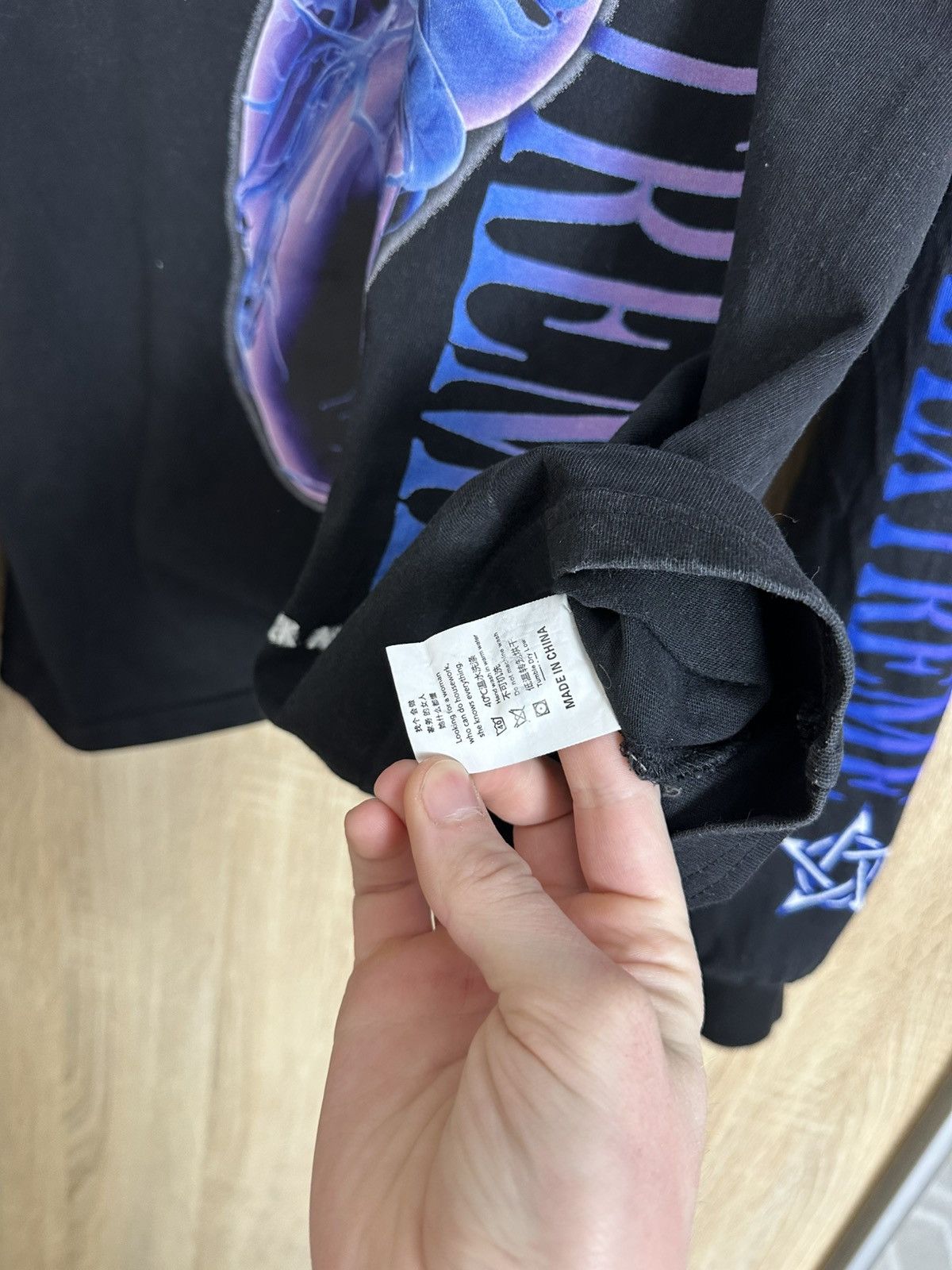 Japanese Brand 🔥 Made Extreme x Balck Air T Shirt Long Sleeve Art Printed Size US XL / EU 56 / 4 - 6 Thumbnail