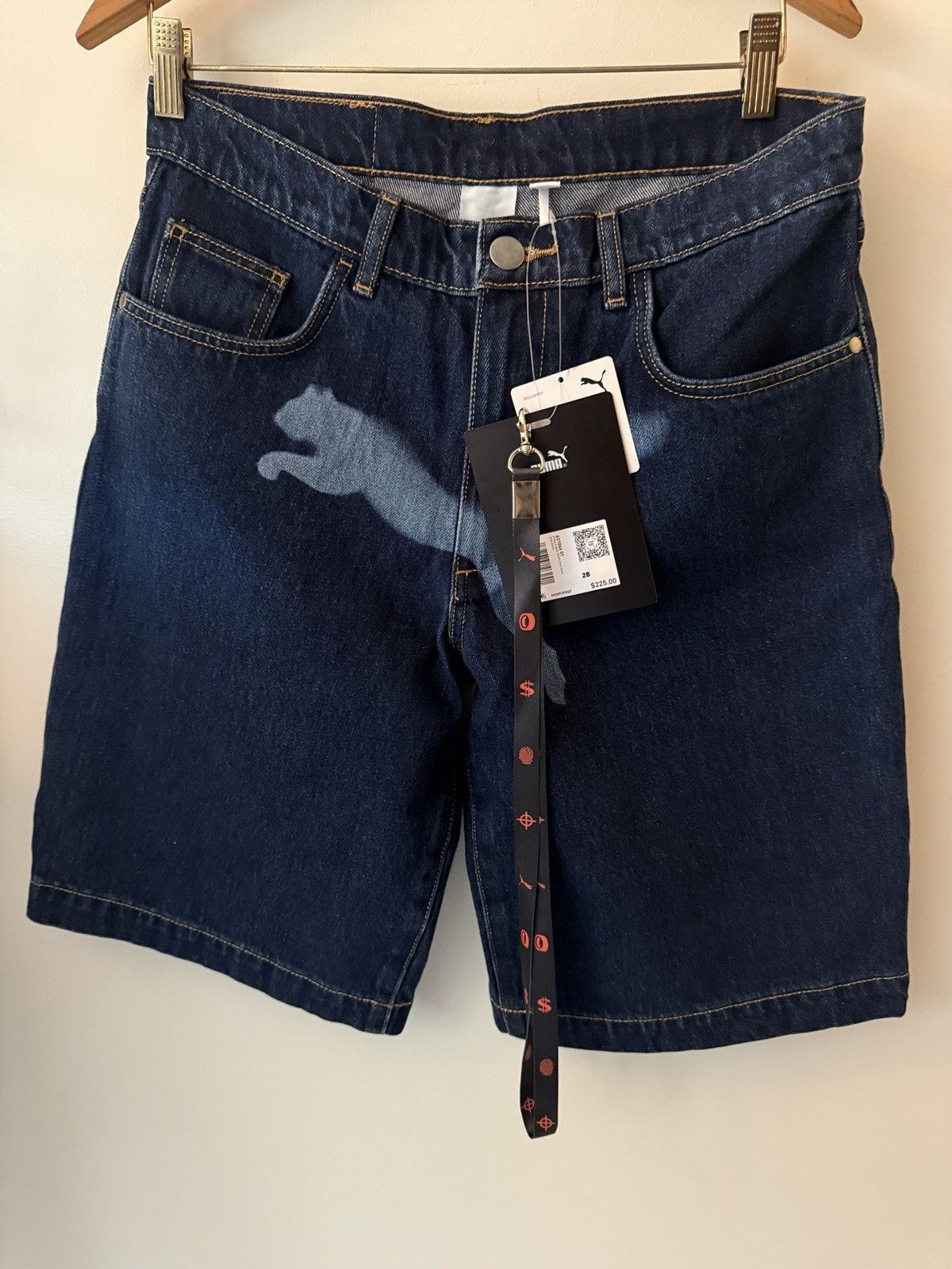 新品 PUMA × A$AP ROCKY DENIM SHORT 28 Sneaker Politics