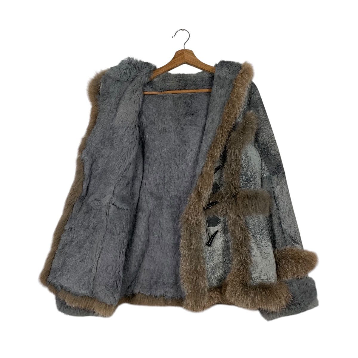 Japanese Brand Japanese Brand Faux Fur Jacket Size L / US 10 / IT 46 - 10 Thumbnail
