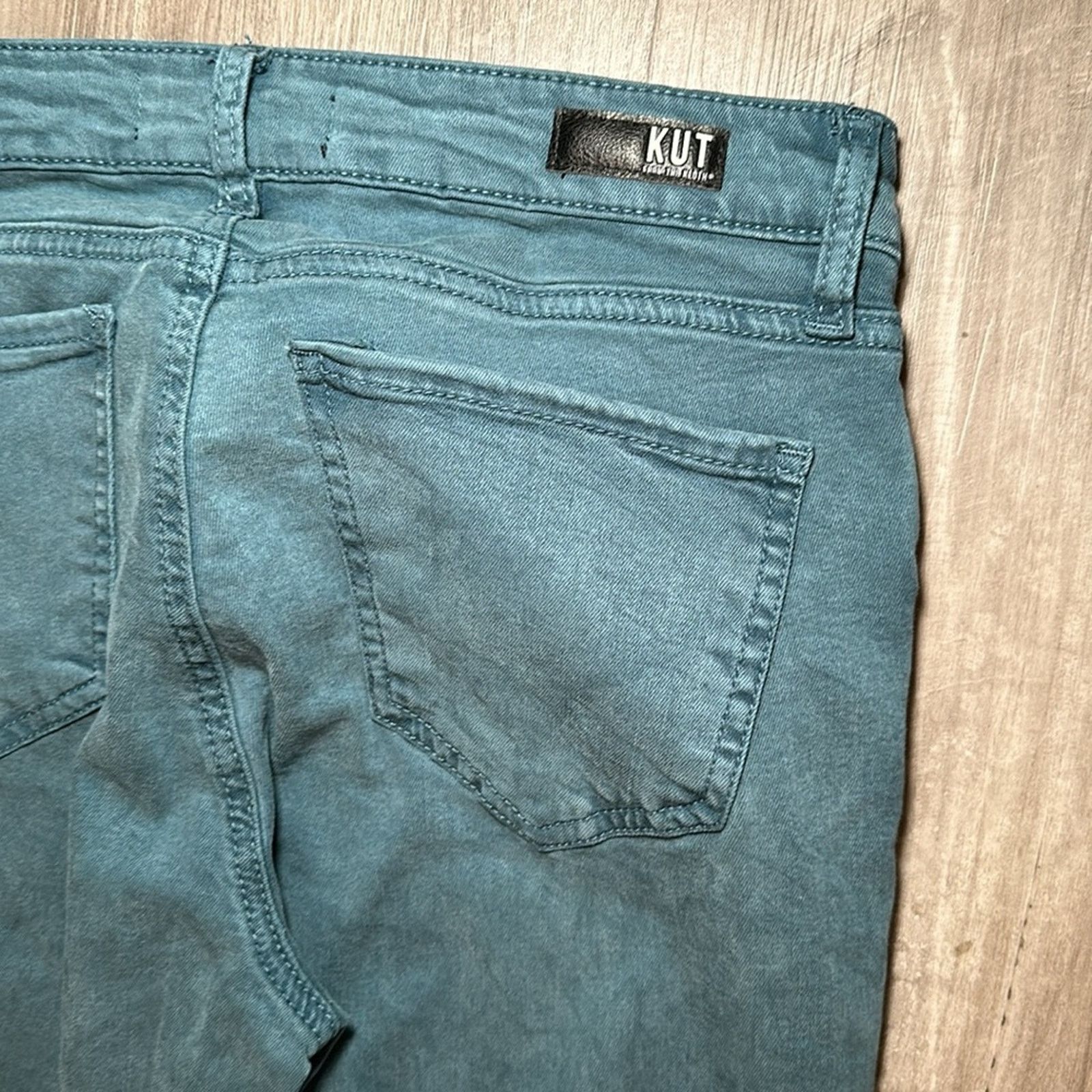 Other Kut From the Kloth Amy Crop Straight Leg Jeans - 6 Size 28" / US 6 / IT 42 - 4 Thumbnail