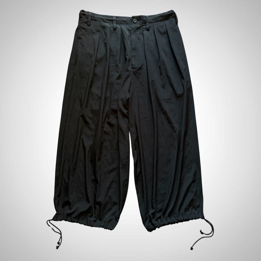 Yohji Yamamoto Yohji Yamamoto Pour Homme - G12 Tuck Wide Pleated Pants Size US 35 - 1 Thumbnail