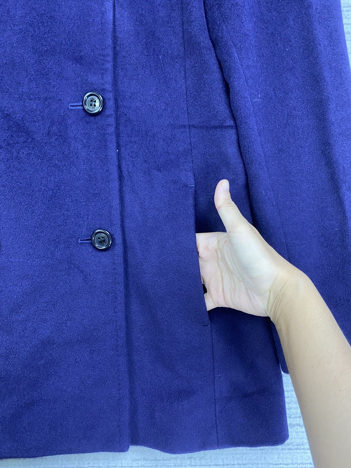 Yohji Yamamoto 🔥Yohji Yamamoto INED Japan Double Collar Wool Coat Jacket Size M / US 6-8 / IT 42-44 - 9 Thumbnail