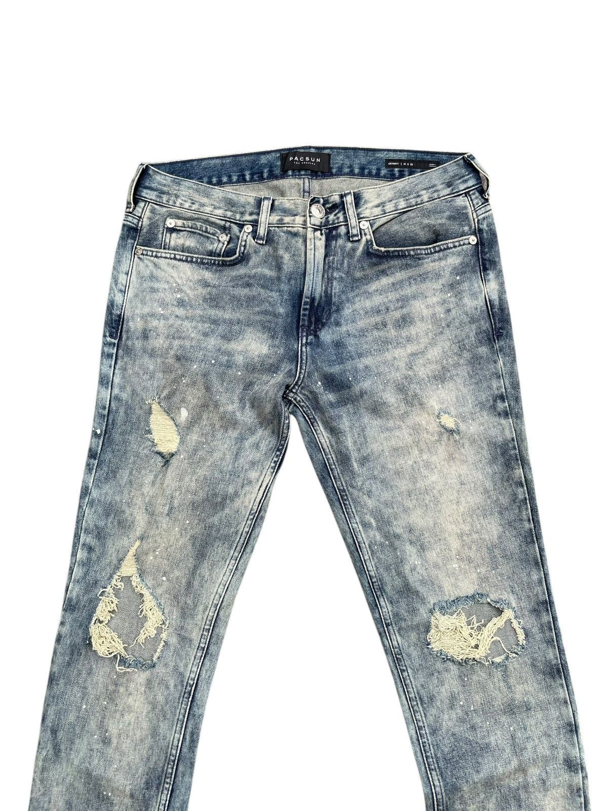 Pacsun Pacsun Los Angeles Distresed Denim Size US 33 - 3 Thumbnail