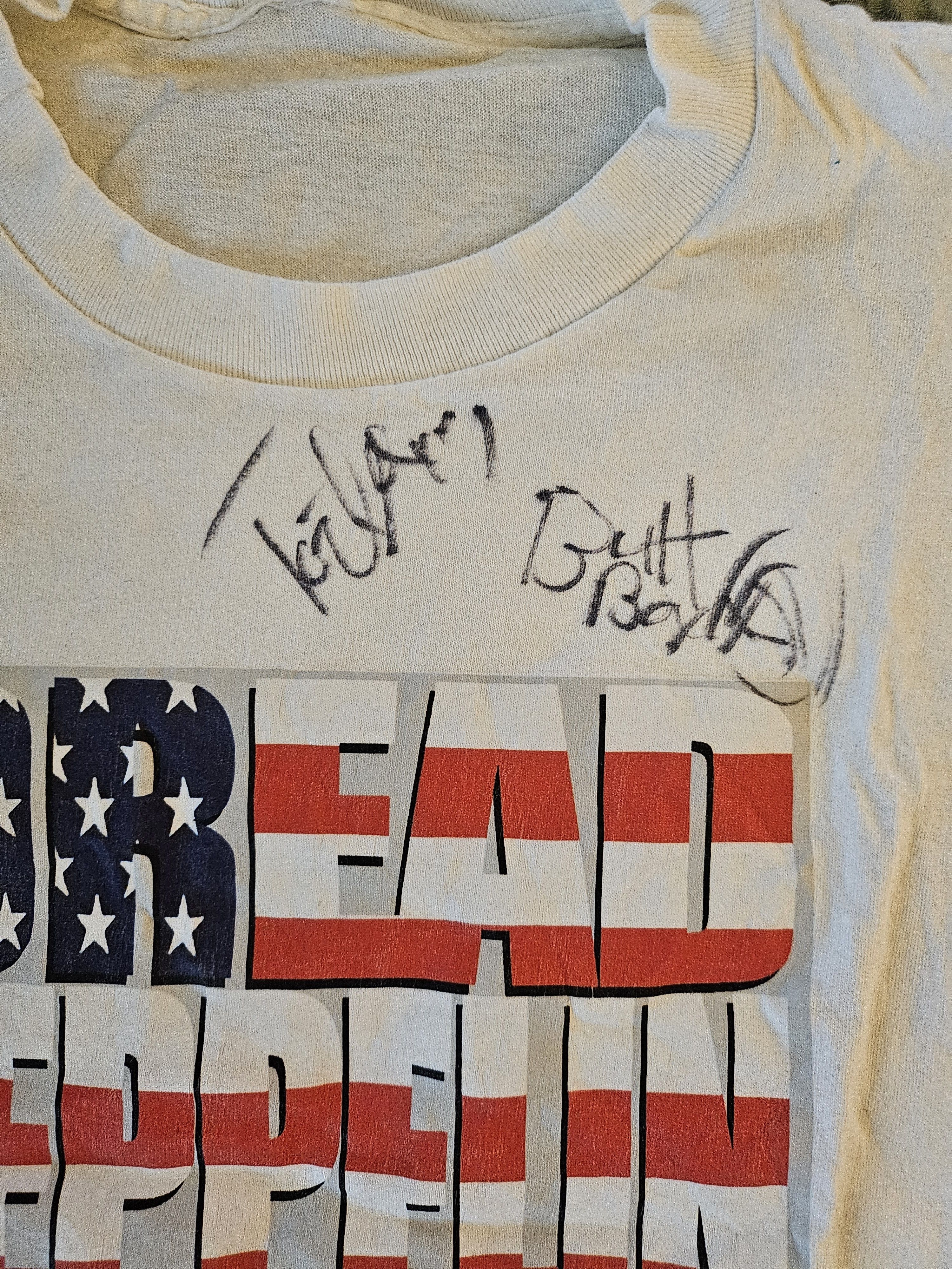 Band Tees Signed Dread Zeppelin Shirt XL Size US XL / EU 56 / 4 - 2 Thumbnail