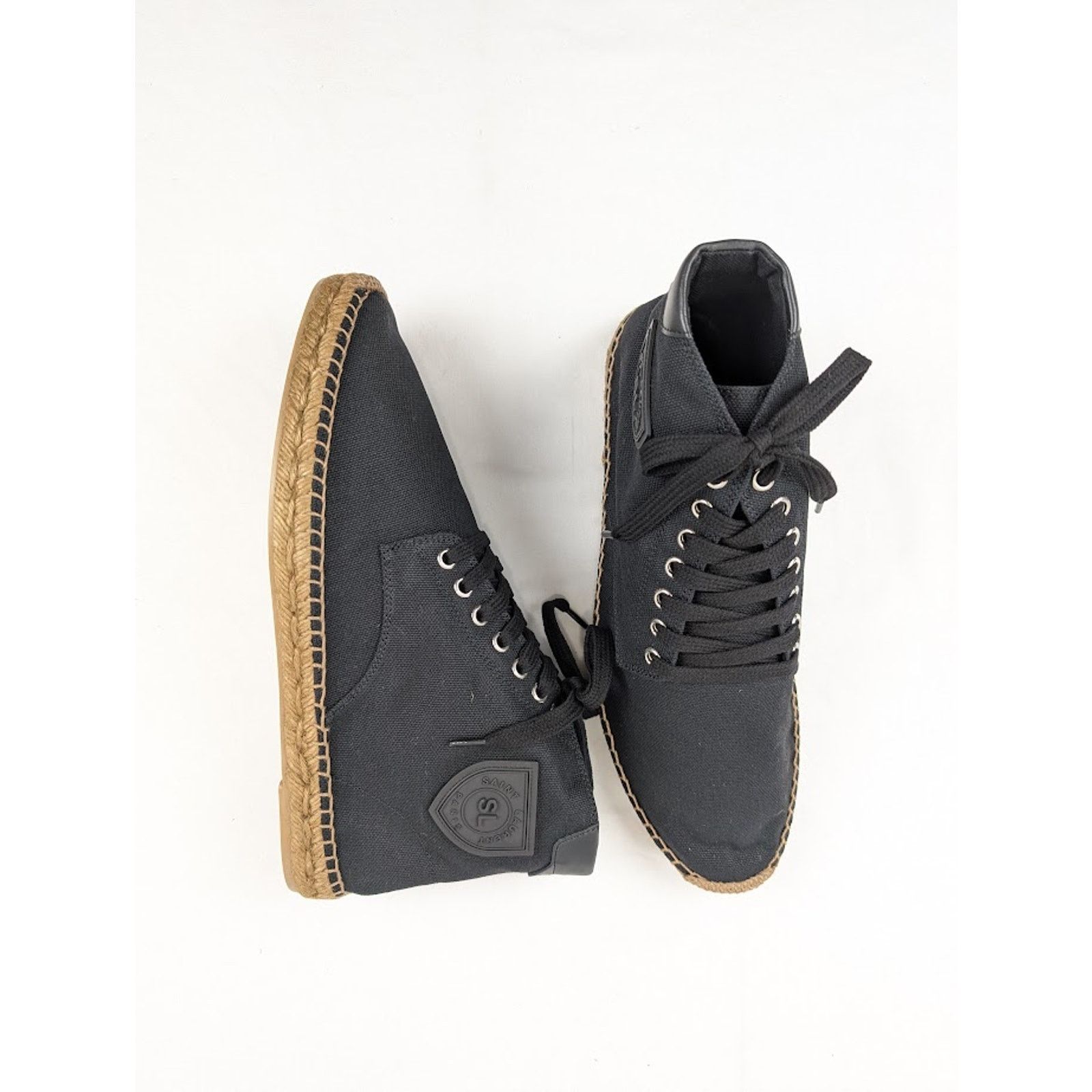 Saint Laurent Paris o1rshd1 Damon High-Top Sneakers in Nero Size US 9 / EU 42 - 18 Thumbnail