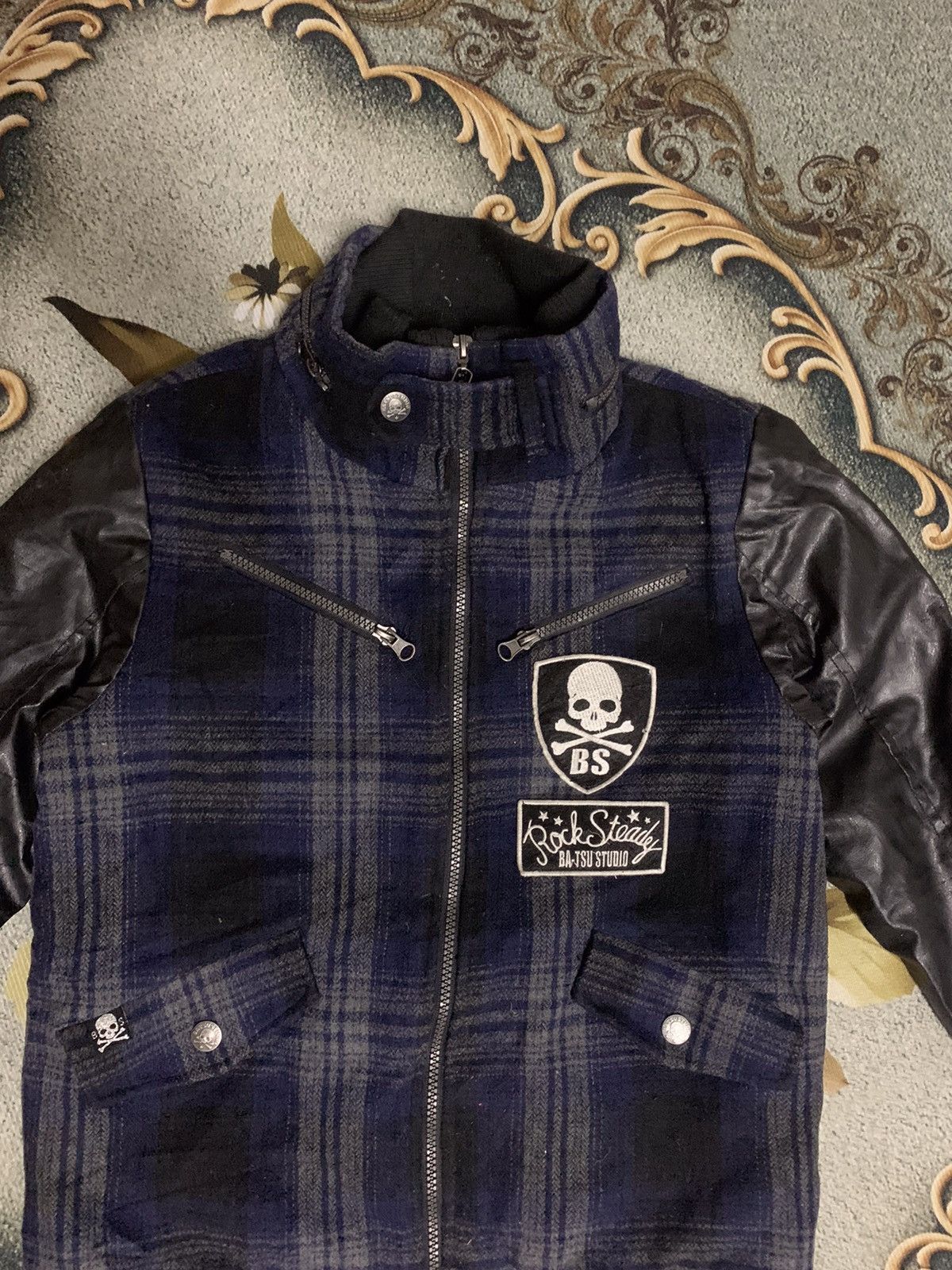 Hysteric Glamour Vintage BITSU STUDIO rock steady Skull jacket Size US S / EU 44-46 / 1 - 2 Thumbnail