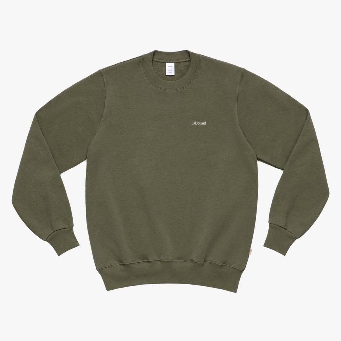 image of Jjjjound J/95 Utility Green Crewneck Xl, Men's