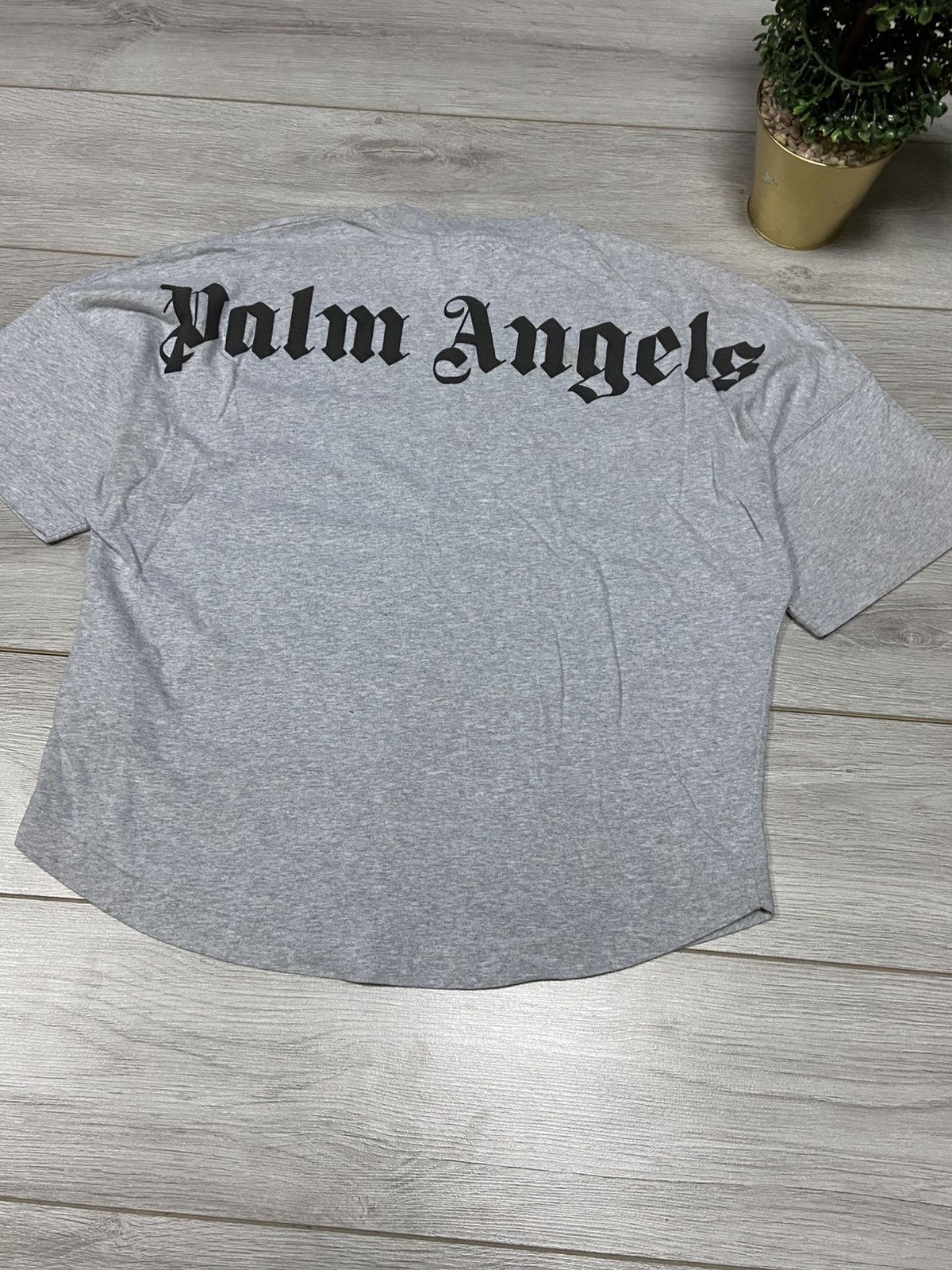 Palm Angels Palm Angels spell out big logo t-shirt Size US M / EU 48-50 / 2 - 5 Thumbnail