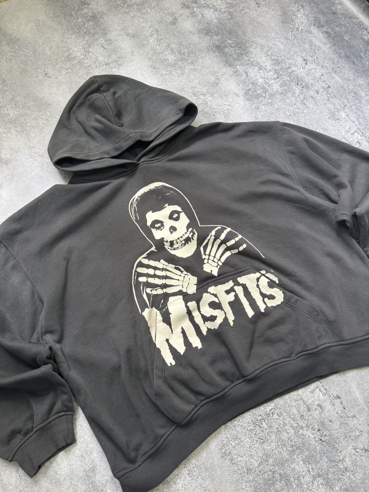 Band Tees × Misfits Misfits H&M skull logo hoodie rock band tees merch Size US L / EU 52-54 / 3 - 2 Thumbnail