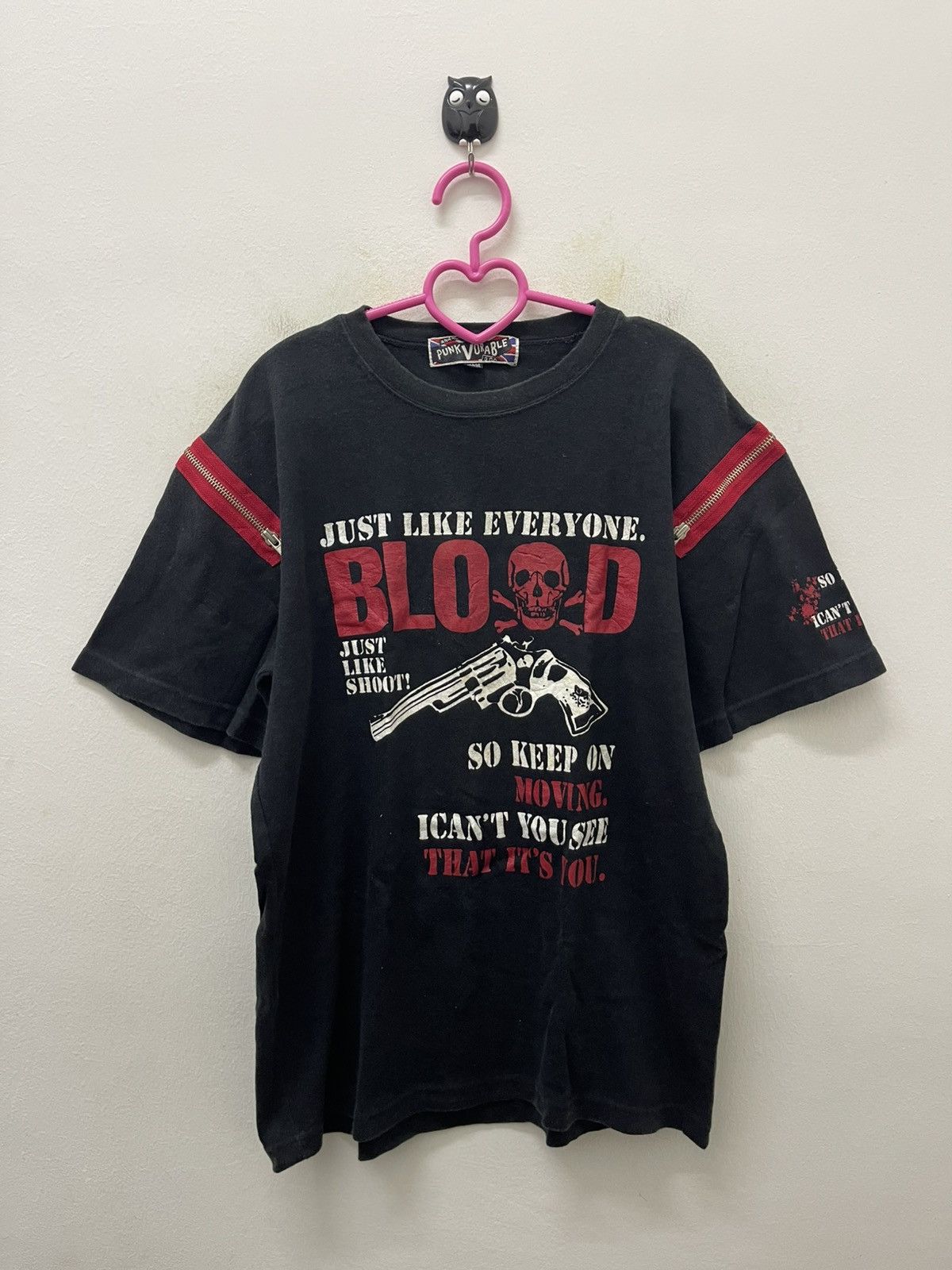 A.F.F.A. Rare Vintage PUNK VORABLE Blood Anarchy Seditionaries Zipped Size US L / EU 52-54 / 3 - 1 Thumbnail