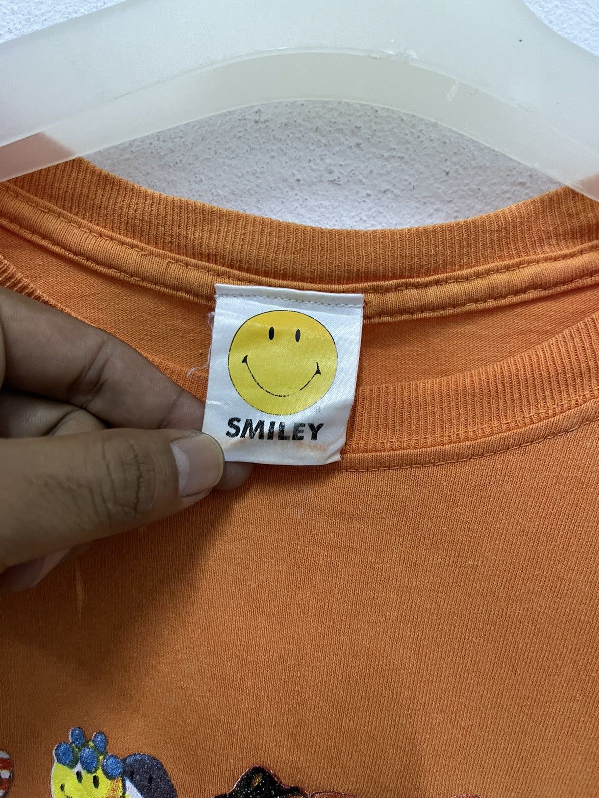 Vintage Vintage Smile Face T-shirt 📸 Size US M / EU 48-50 / 2 - 3 Thumbnail