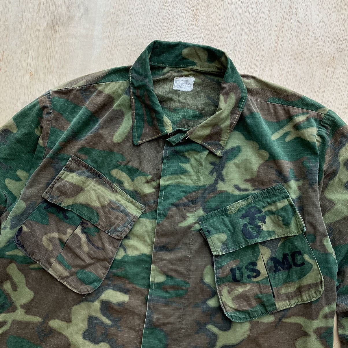 Vintage VINTAGE JUNGLE FATIGUE ERDL CAMO VIETNAM WAR Size US S / EU 44-46 / 1 - 2 Thumbnail