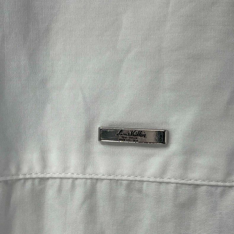 Louis Vuitton Louis Vuitton DNA White Instruction Shirt 2501-Nextarrow Size US XL / EU 56 / 4 - 5 Thumbnail