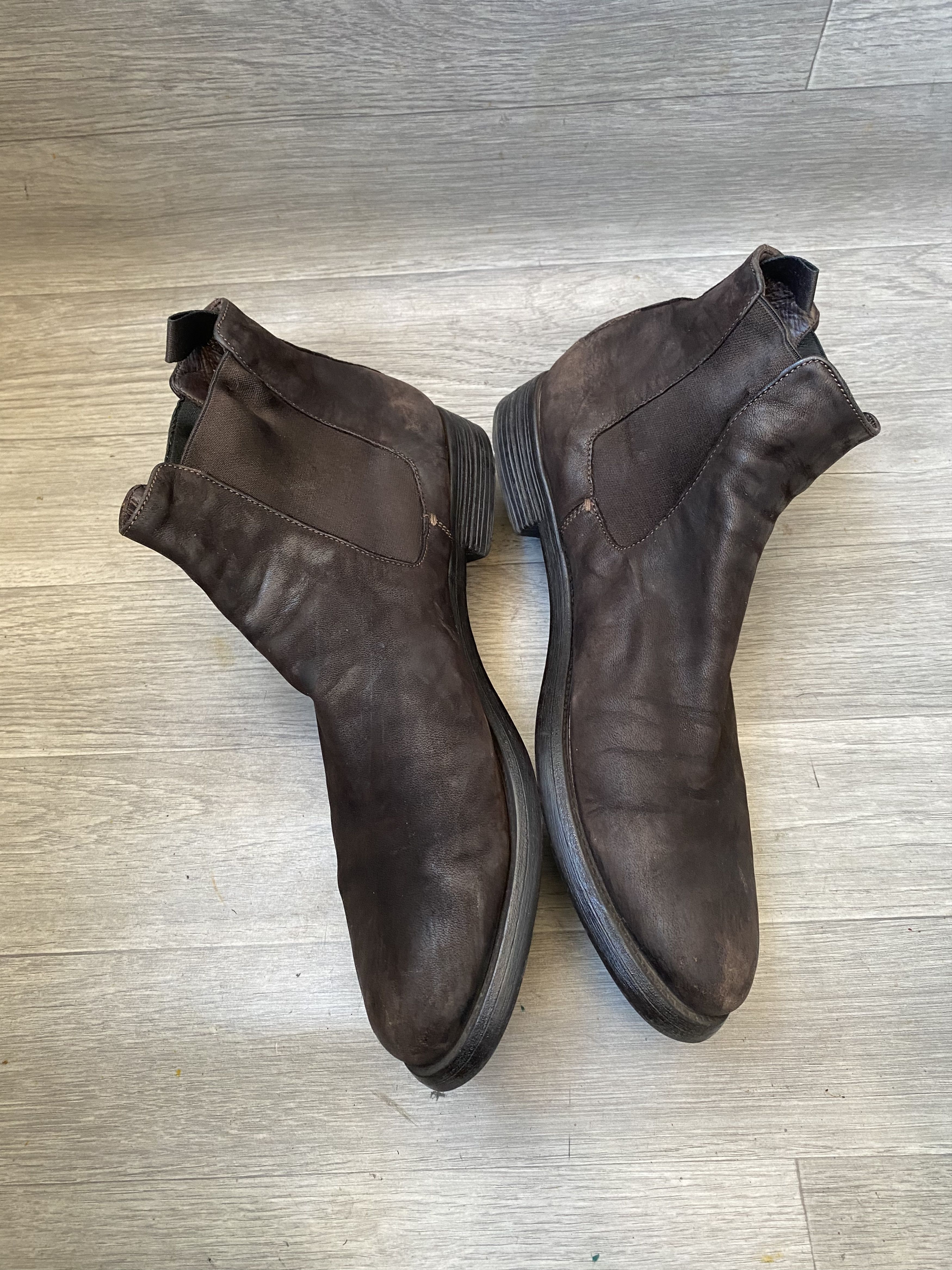 Officine Creative Officine creative x guidi chelsea brown leather boots Size US 13 / EU 46 - 8 Thumbnail