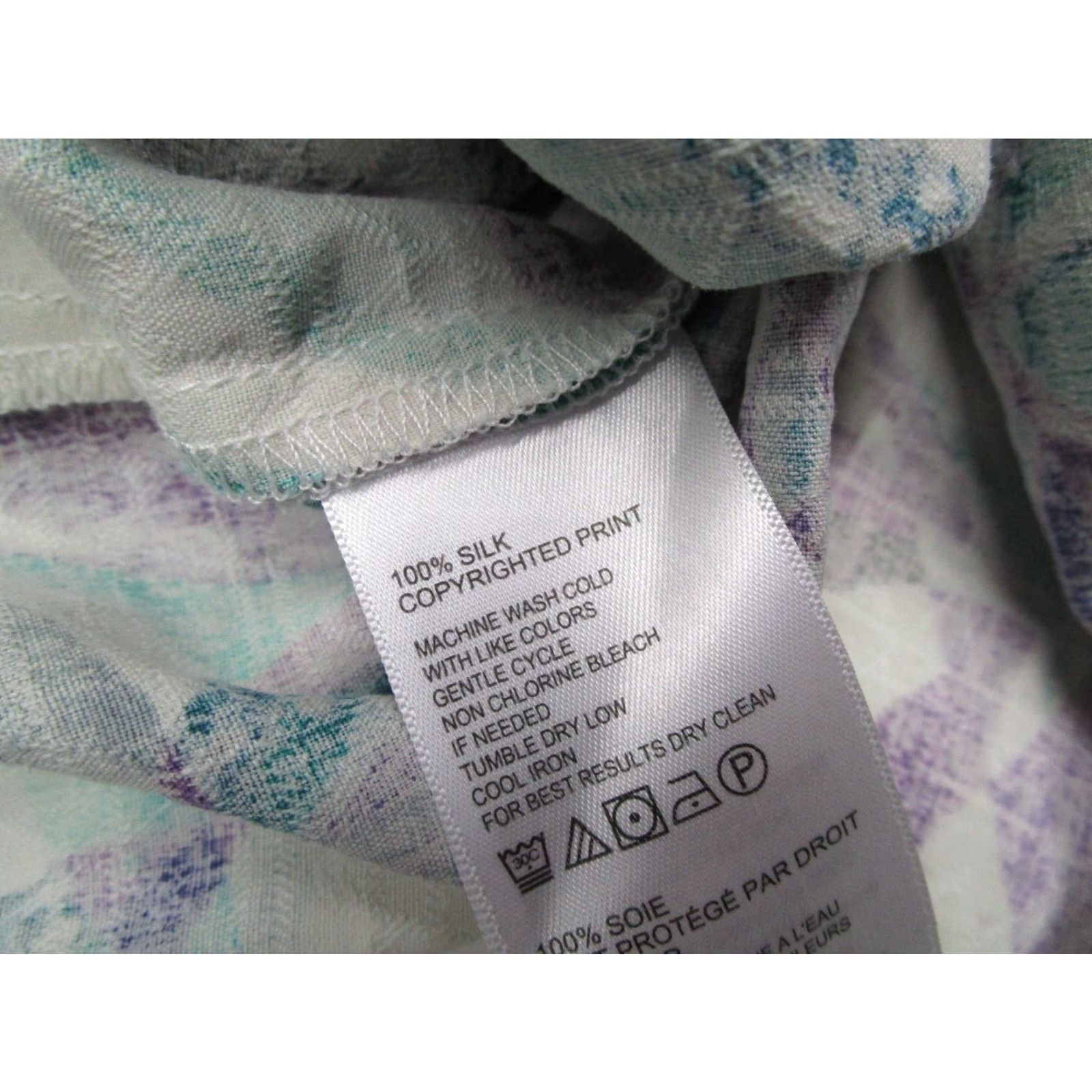 Tommy Bahama Tommy Bahama Shirt Men Extra Large Purple Floral Button Up Silk Hawaiian Camp Size US XL / EU 56 / 4 - 5 Thumbnail