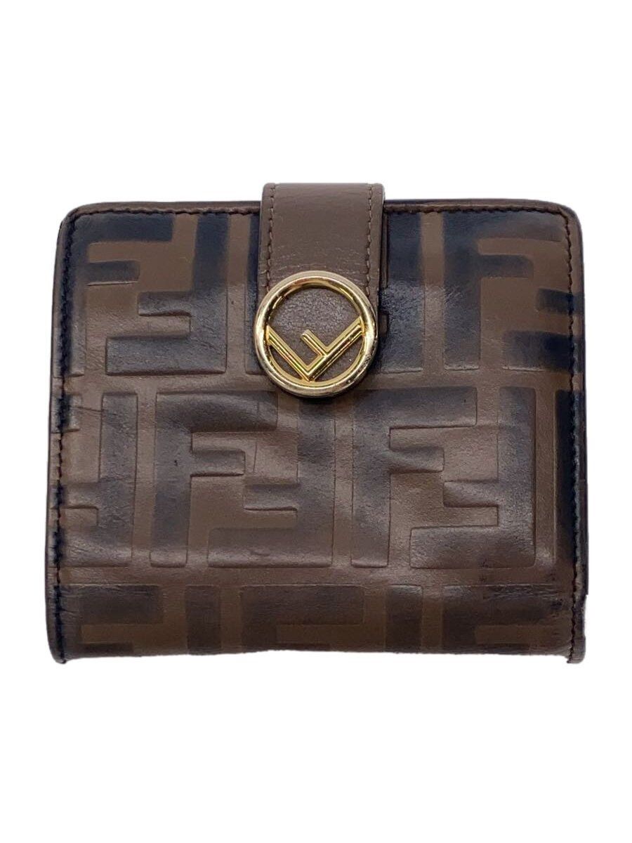 Fendi Fendi Tri-Fold Wallet Brown Size ONE SIZE - 1 Thumbnail