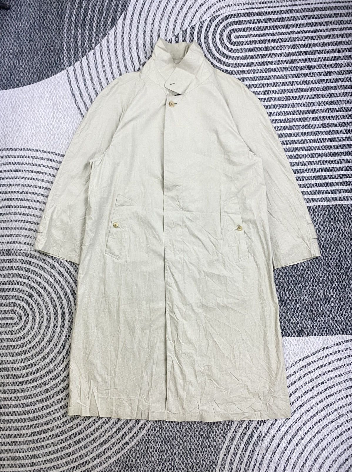 Burberry Vintage Burberrys Casual Long Cotton Jacket Size US L / EU 52-54 / 3 - 5 Thumbnail