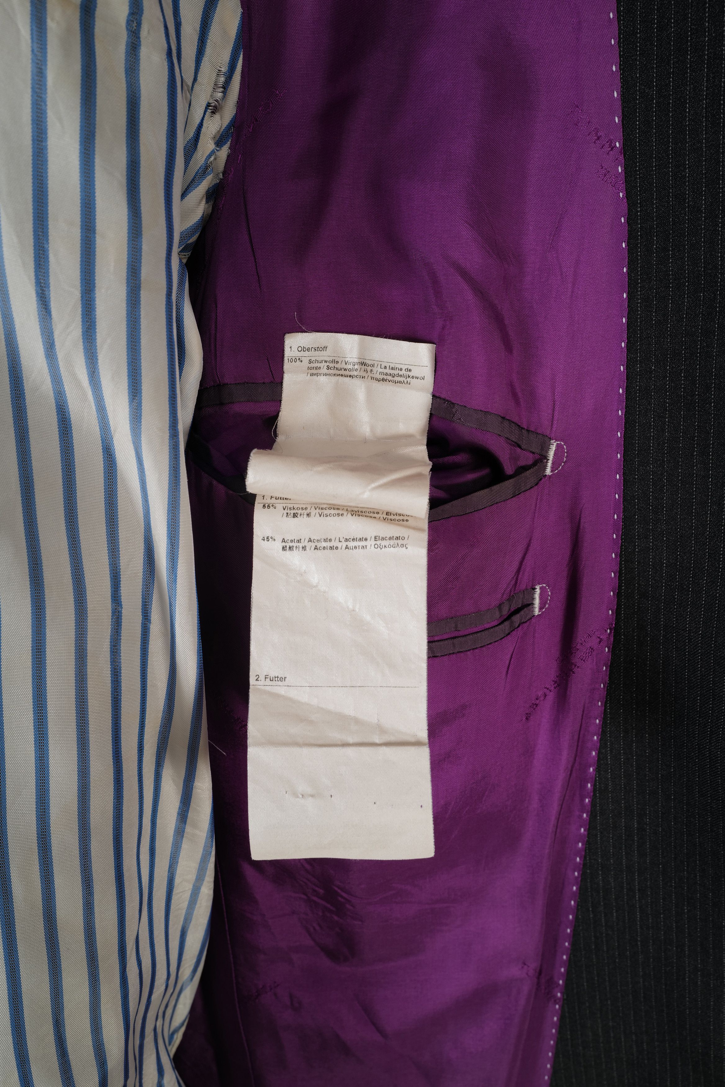 Tommy Hilfiger Tommy Hilfiger Tailored virgin wool suit by Kevin Brooks Size 48R - 8 Thumbnail