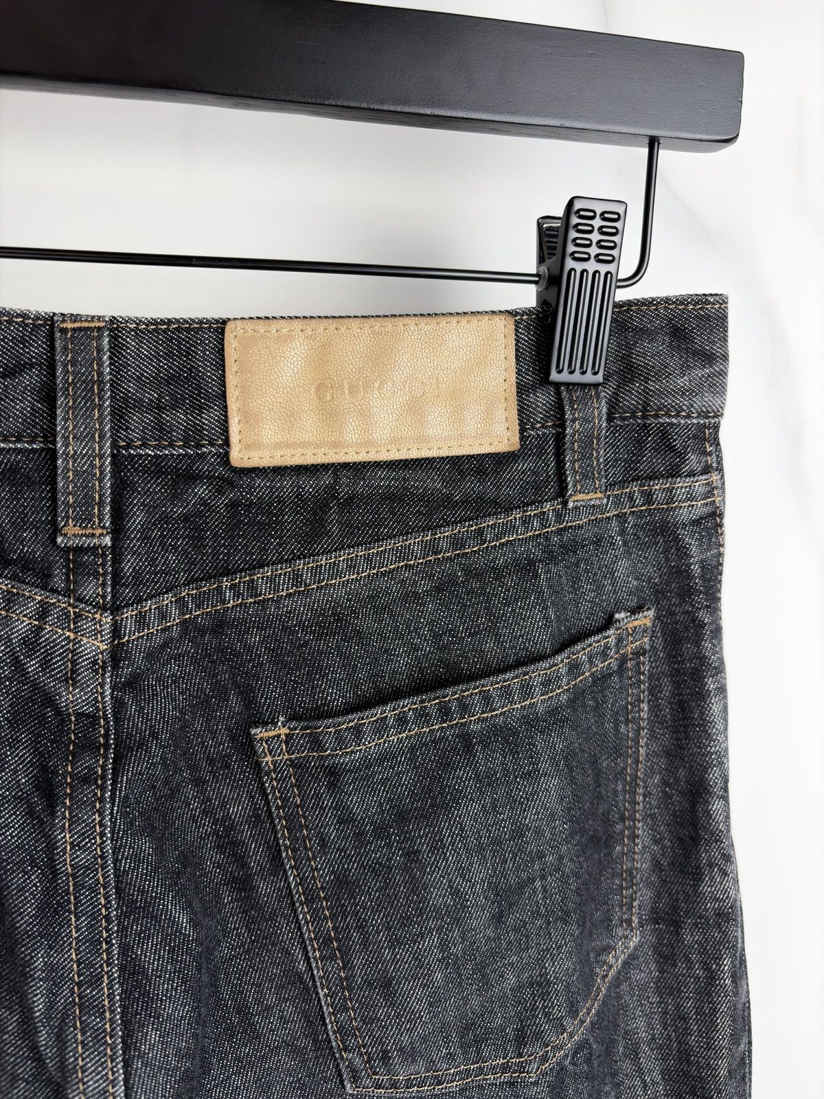 Gucci Gucci Tom Ford Flared Leg Insert Vintage Denim Jeans Size US 28 / EU 44 - 4 Thumbnail