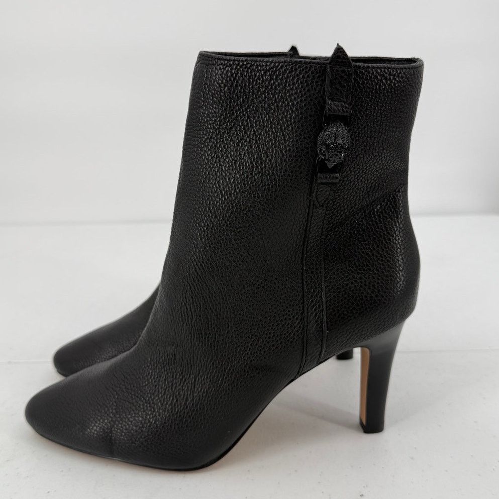 Kurt Geiger NEW Kurt Geiger Soho Pebbled Leather Side Zip Ankle Booties Size US 8 / IT 38 - 4 Thumbnail