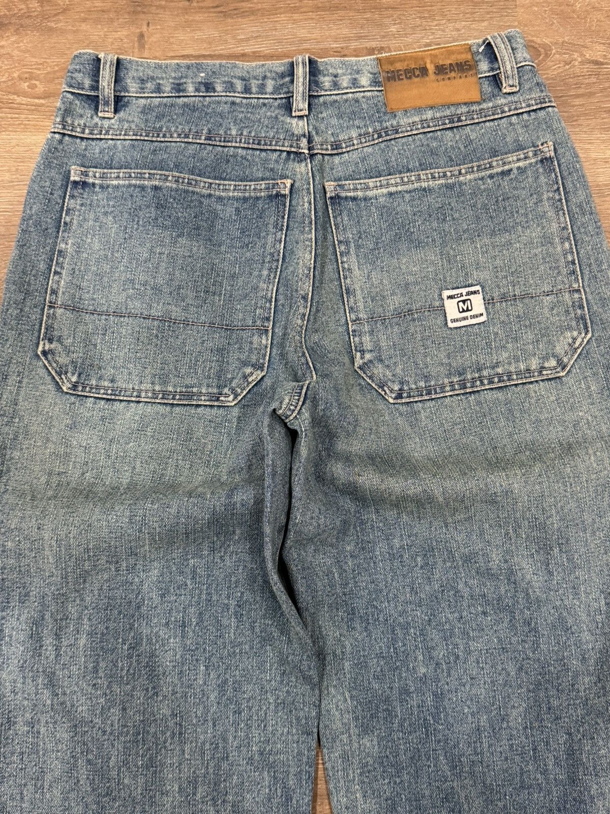 Mecca Vintage 90s/Y2K Mecca USA Baggy Denim Jeans Size US 32 / EU 48 - 6 Thumbnail