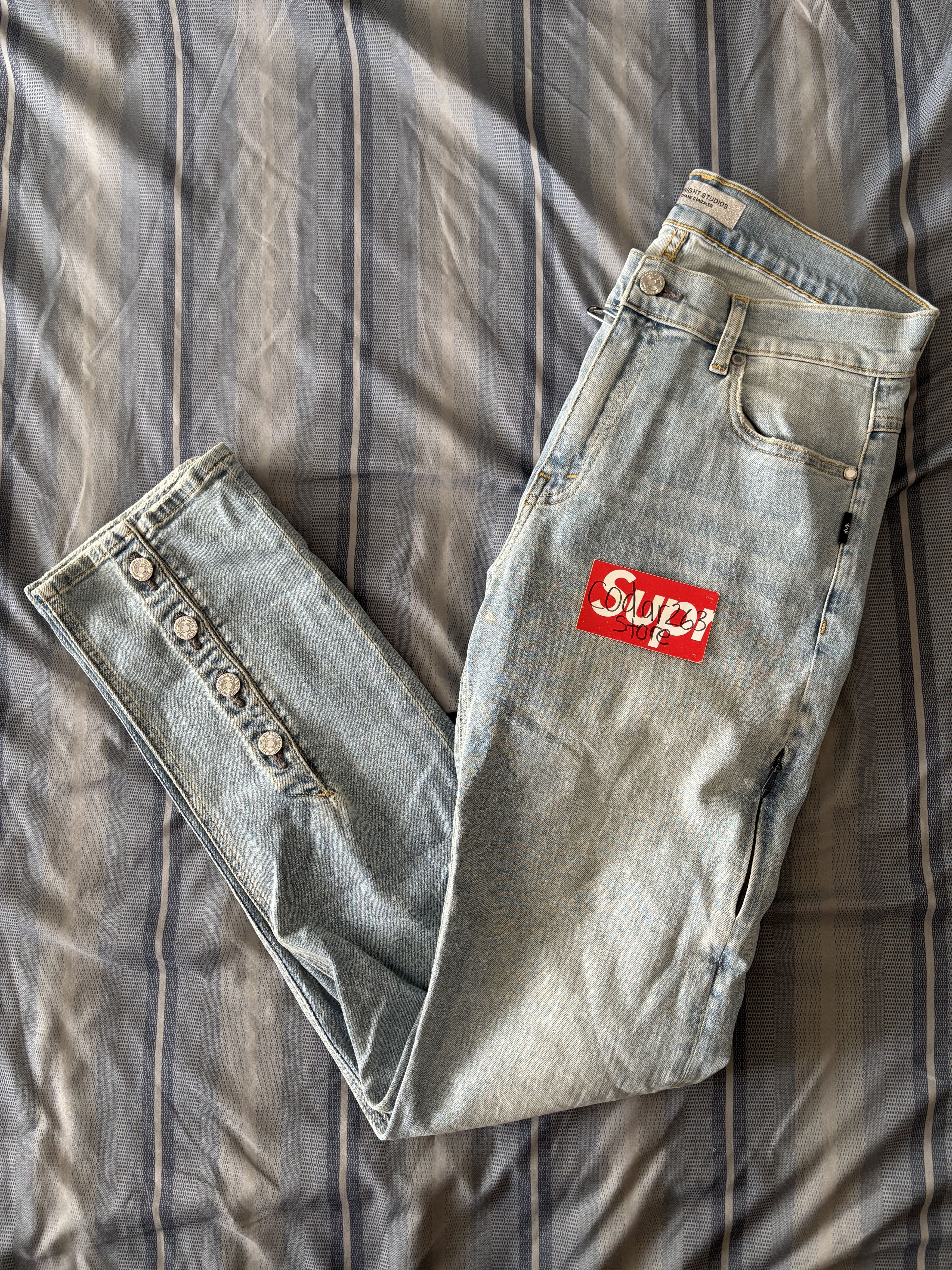 Midnight Studios Midnight Studios Hollywood 5 Pocket Denim Jeans Blue Size US 30 / EU 46 - 4 Thumbnail
