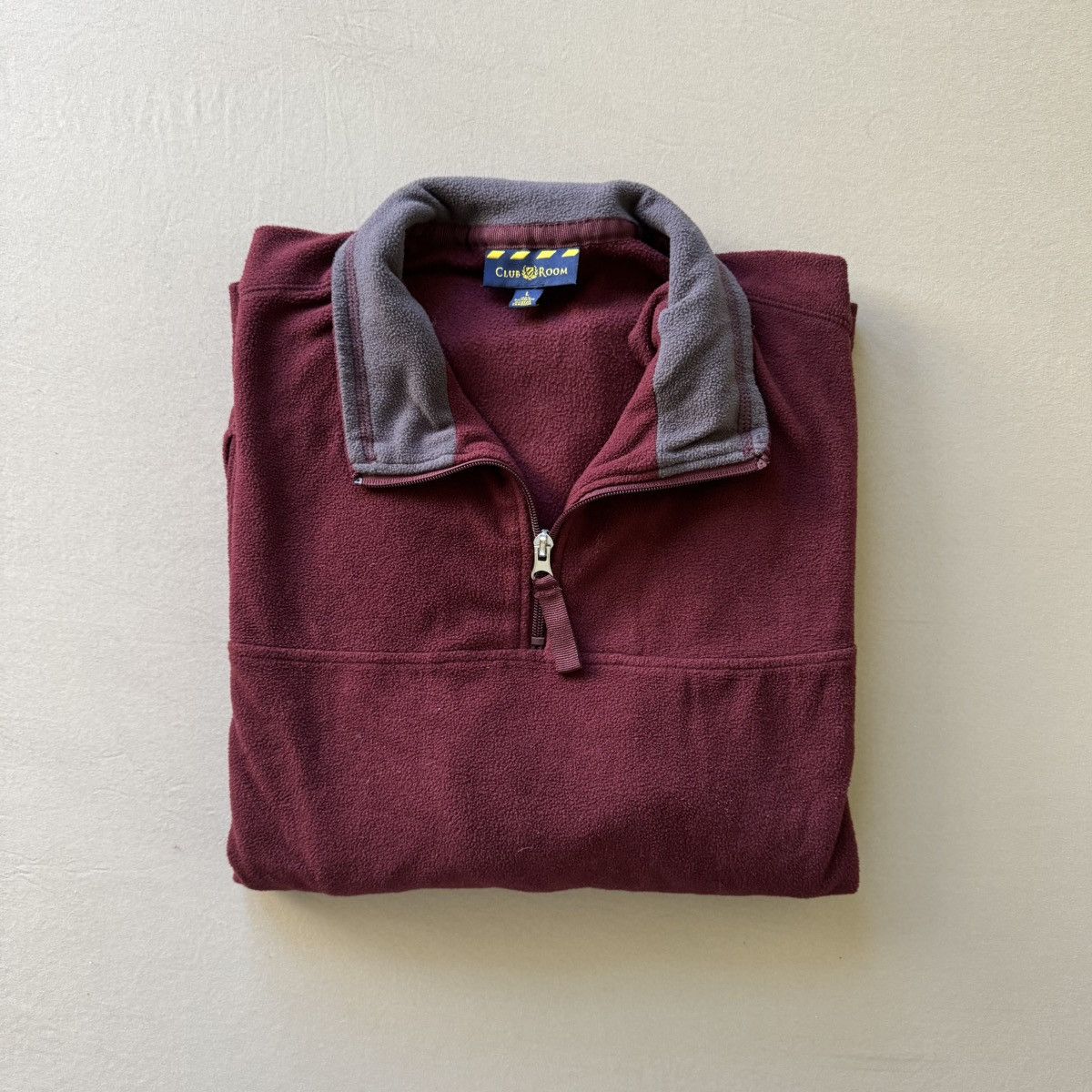 Club Room Club Room Quarter-Zip Fleece Sweater Size US L / EU 52-54 / 3 - 1 Thumbnail