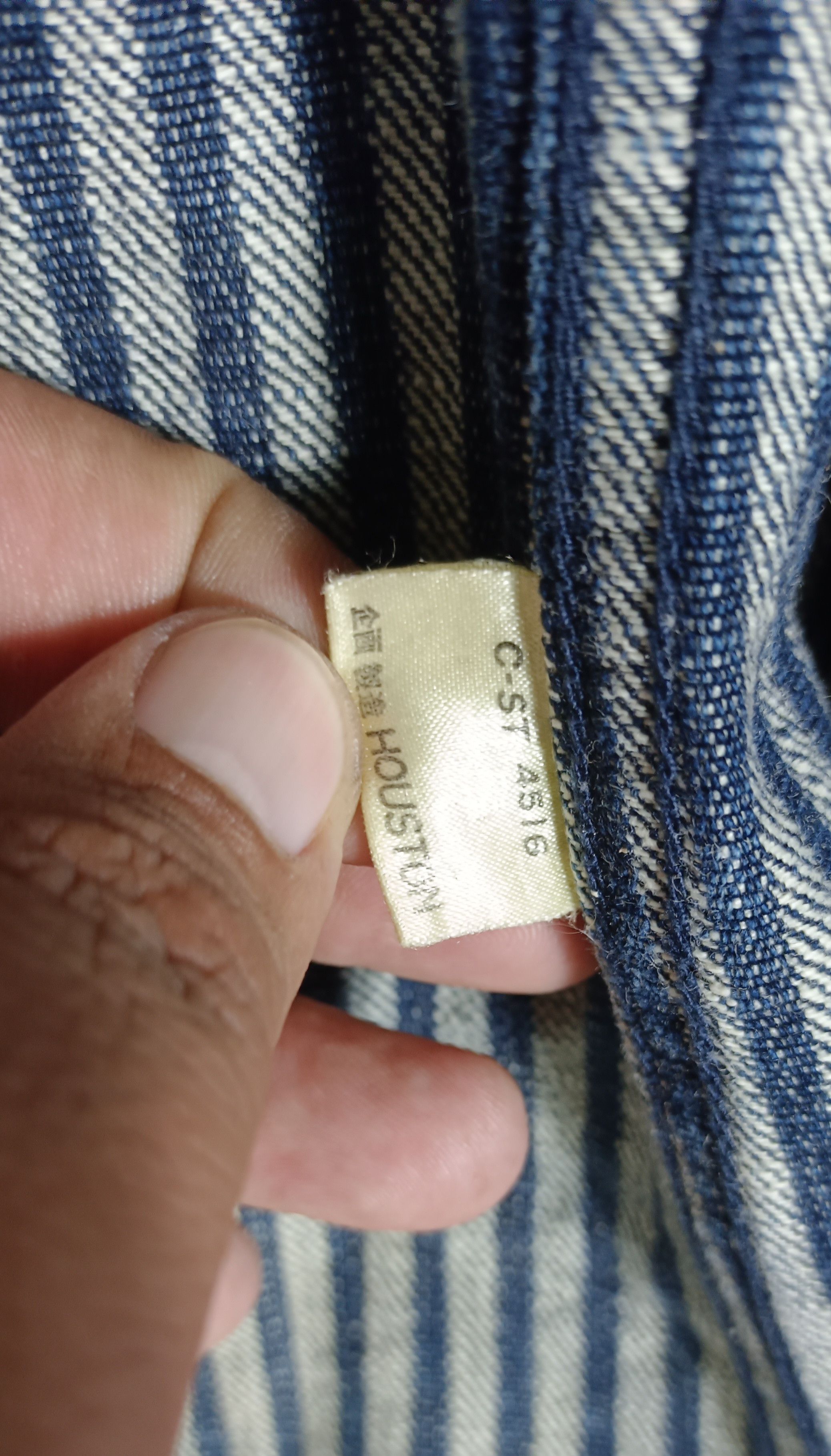 Japanese Brand × Vintage Purete Equipment Houston Denim Jacket Size US M / EU 48-50 / 2 - 15 Thumbnail