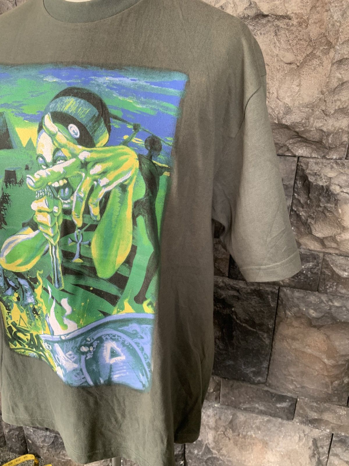 Vintage Vintage 90s Conart Streetwear / Graffiti T shirt Size US L / EU 52-54 / 3 - 3 Thumbnail