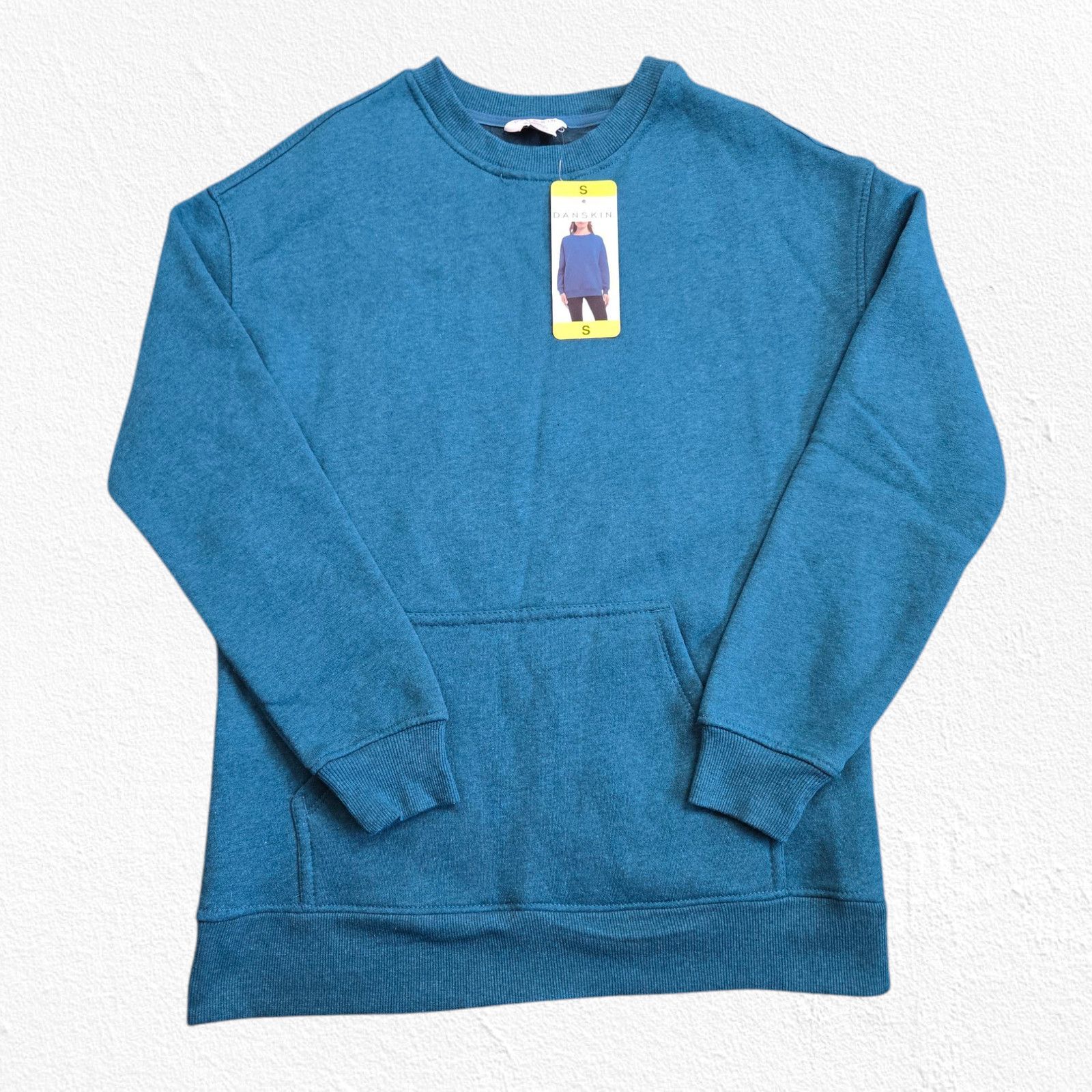 Other Teal Relaxed Crewneck Pullover Sweatshirt Size Small Size S / US 4 / IT 40 - 2 Thumbnail