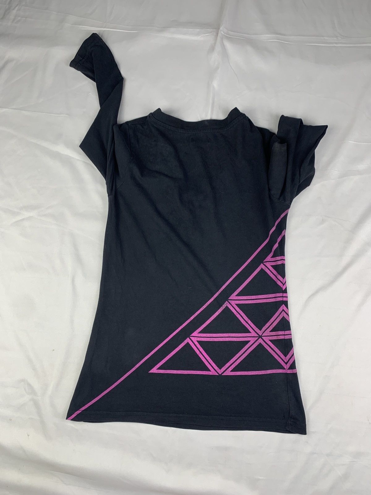 Other 2000s Nokia Black Triangle Graphic V-Neck Longsleeves Top Size S / US 4 / IT 40 - 4 Thumbnail