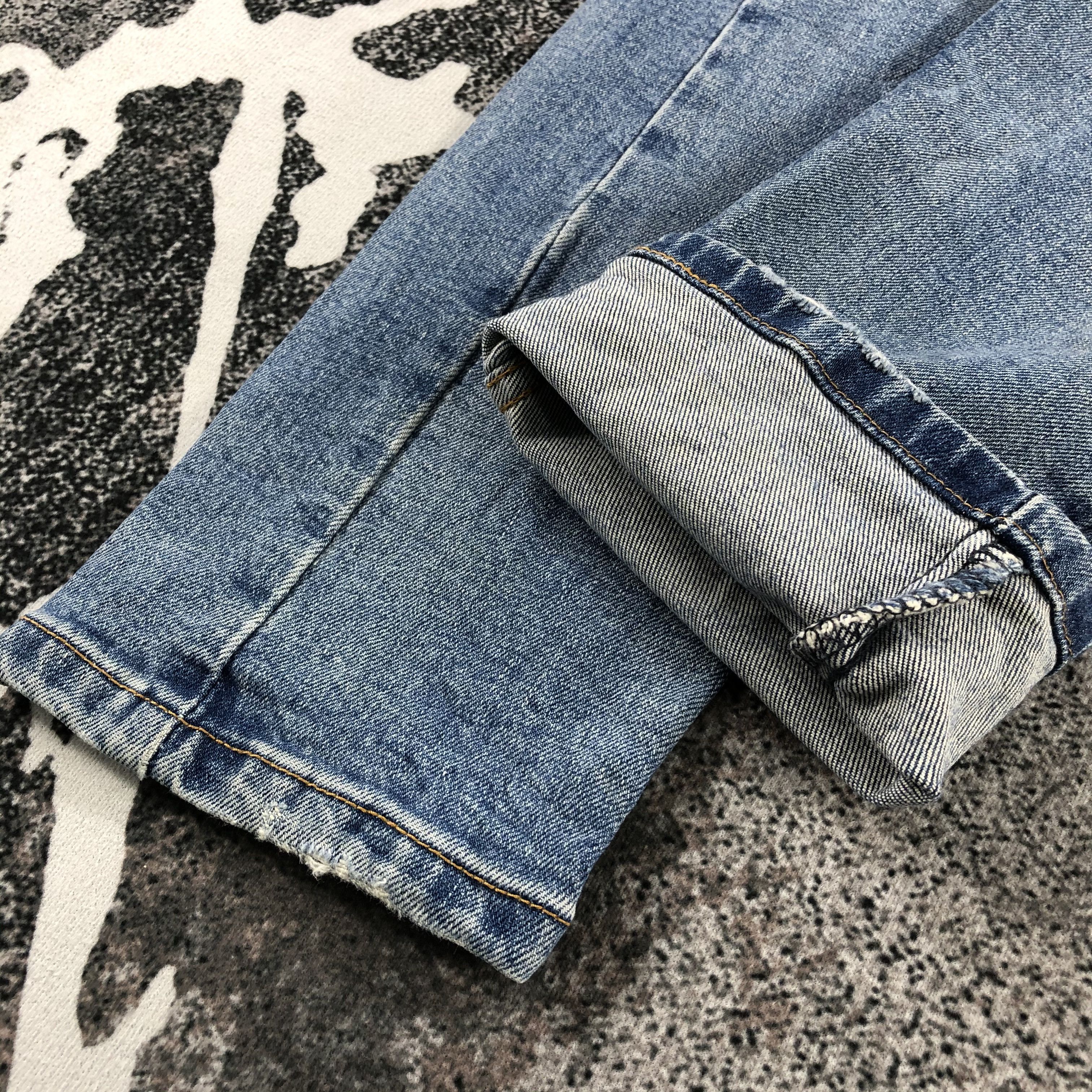 Levi's Levi's 510 Jeans Faded Blue Denim KJ839 Size US 31 - 7 Thumbnail