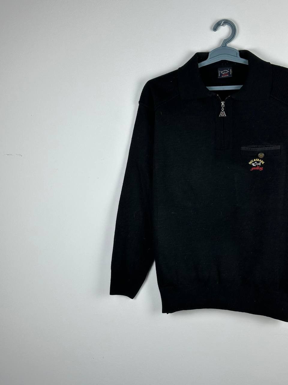 Paul & Shark × Vintage Paul and Shark Yachting Wool Cableknit Sweater Mens Size US XL / EU 56 / 4 - 2 Thumbnail