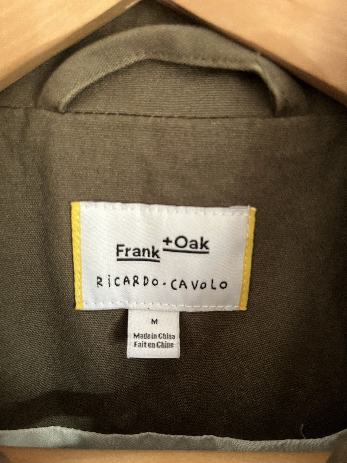 Frank & Oak Ricardo Cavolo Green Army Utility Field Jacket Size US M / EU 48-50 / 2 - 5 Thumbnail