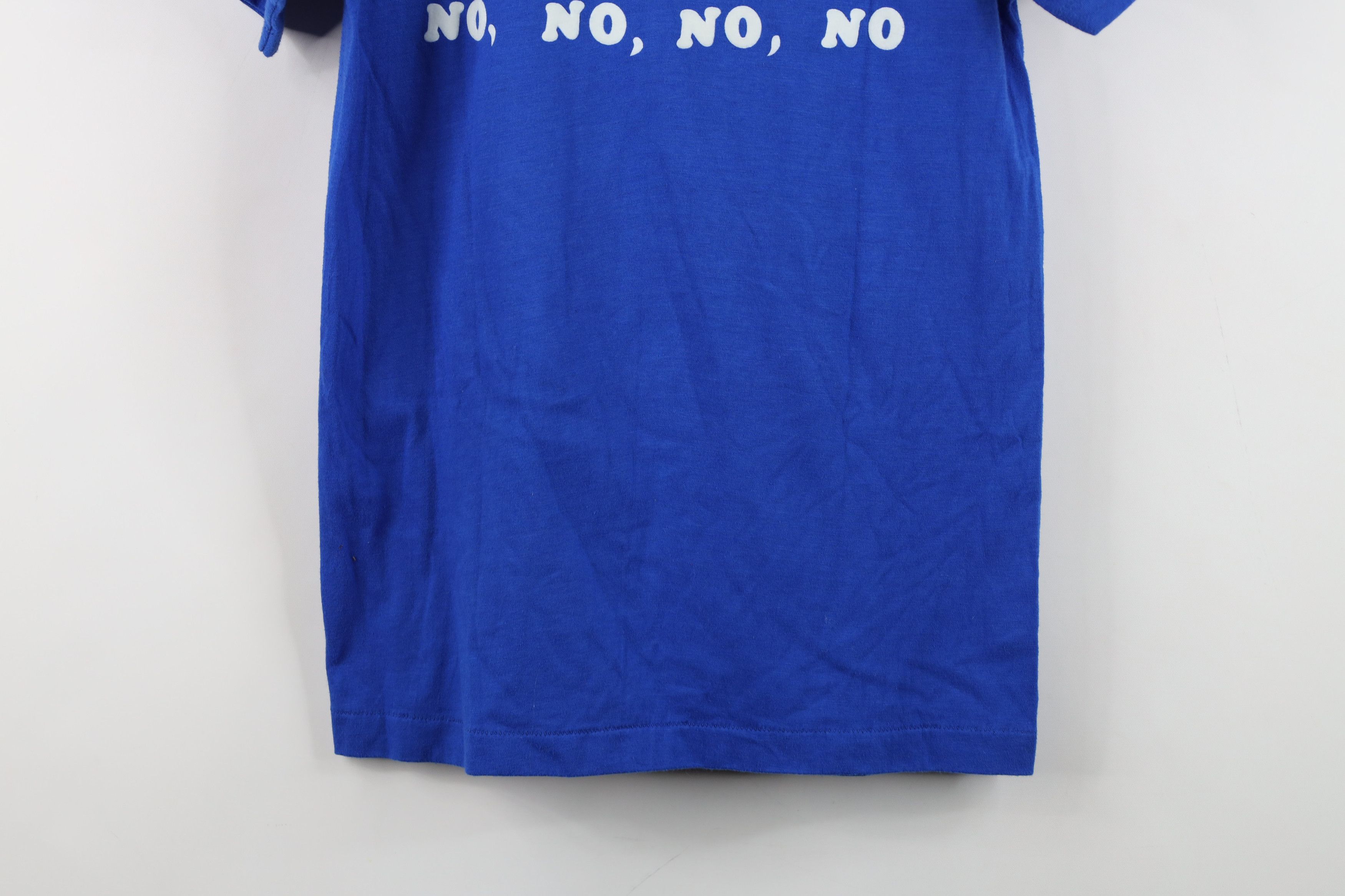 Vintage Vintage 70s Let Me Buy You Lemme Bayou T-Shirt Blue USA Size M / US 6-8 / IT 42-44 - 14 Thumbnail