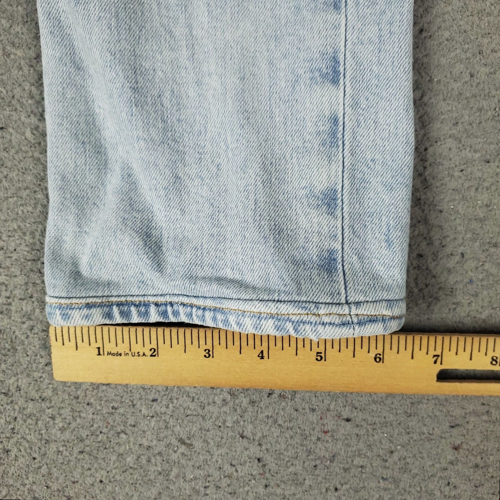 Hudson Hudson Jeans Mens Size 30x30 Blue Distressed Blake Slim Straight Denim Pants Size US 30 / EU 46 - 7 Thumbnail