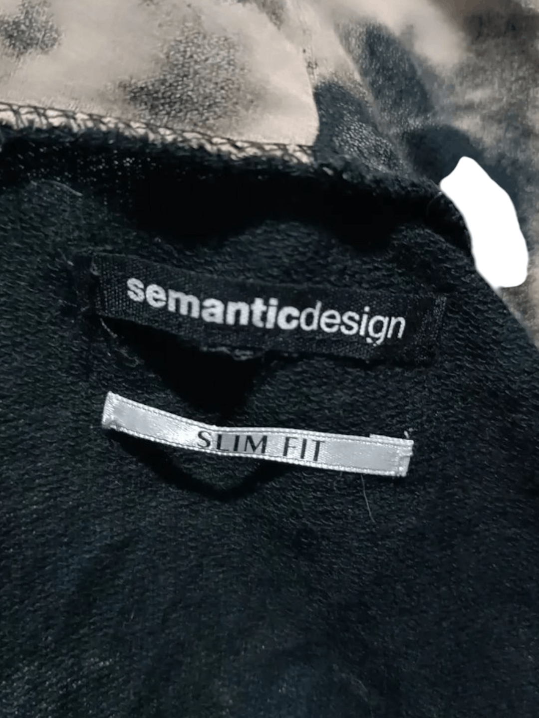semanticdesign Asymmetrical Hoodie Jacket Destroyed Tie Dye Size US M / EU 48-50 / 2 - 5 Thumbnail