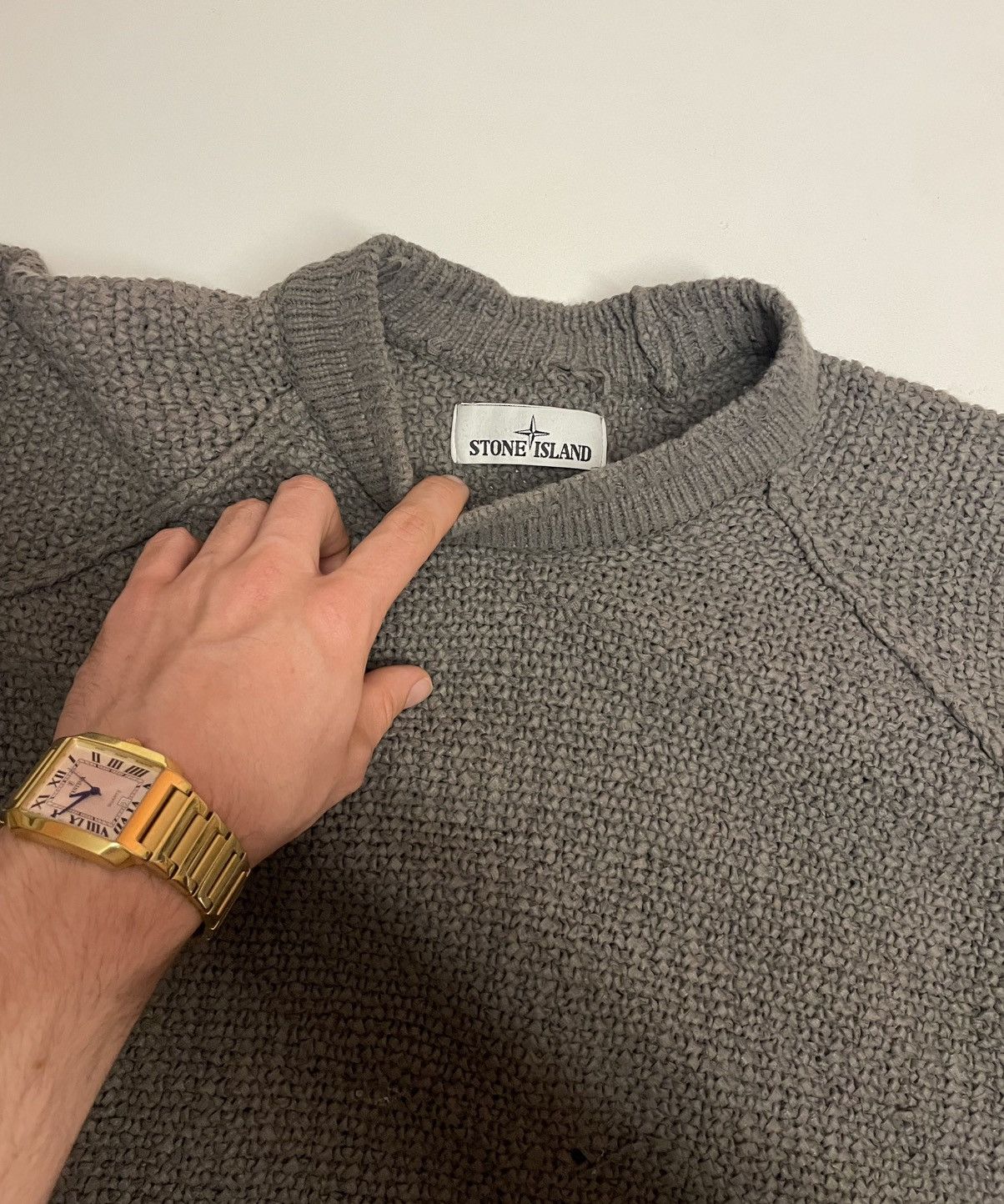 Stone Island Stone Island Knit Sweater Crewneck Size US M / EU 48-50 / 2 - 4 Thumbnail
