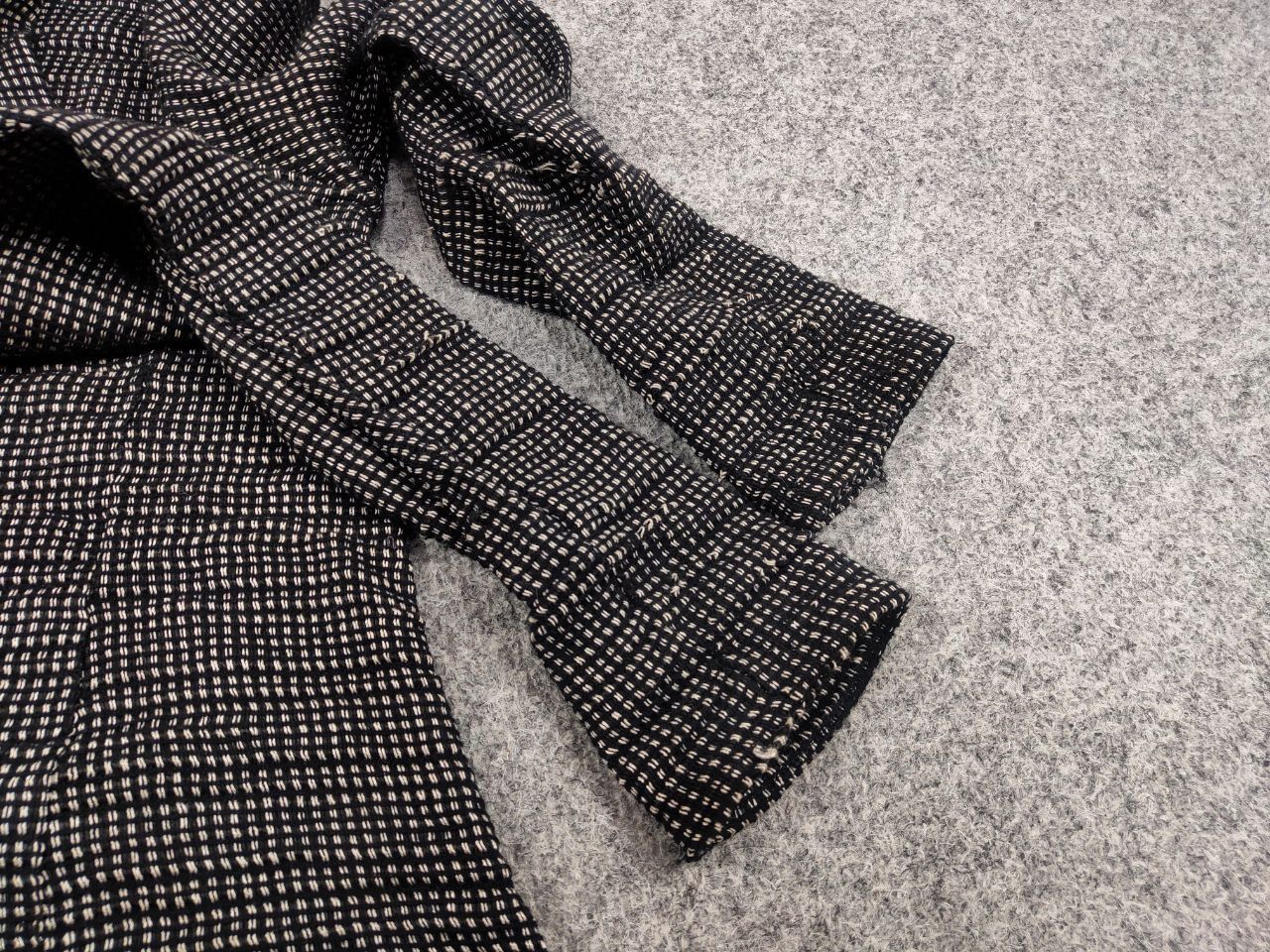 Transit Uomo Transit Par Such design Classic Black Knit Blazer Jacket Size M / US 6-8 / IT 42-44 - 15 Thumbnail