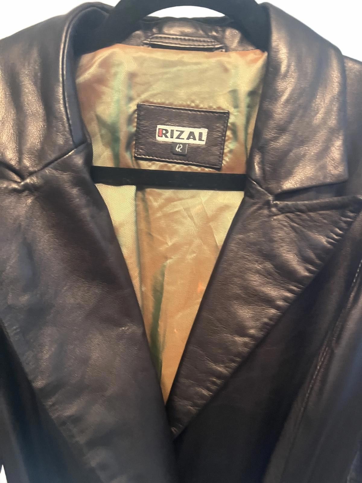 Emiliano Rinaldi Rizal Bronze Vintage Lamb Leather Women's Trench Coat sz 42 Size L / US 10 / IT 46 - 2 Thumbnail