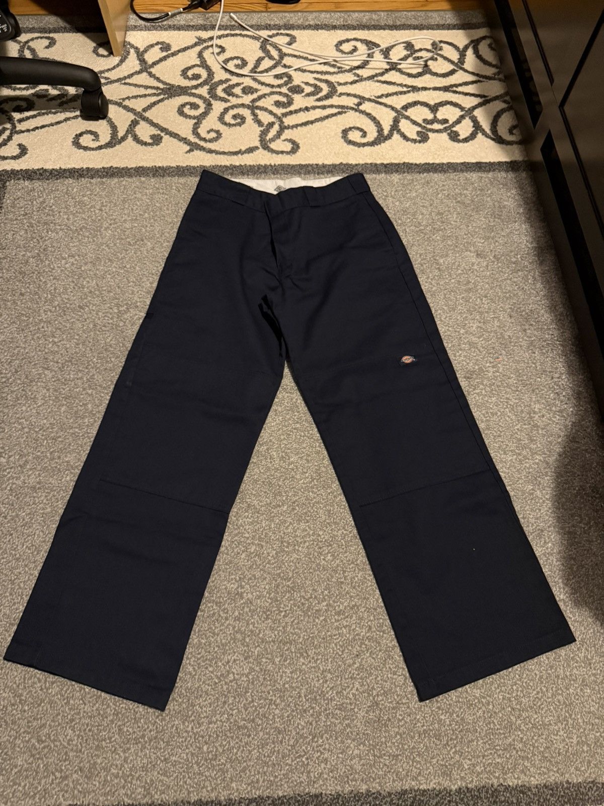 Dickies Navy Blue Wide Leg Workpants Size US 31 - 1 Thumbnail