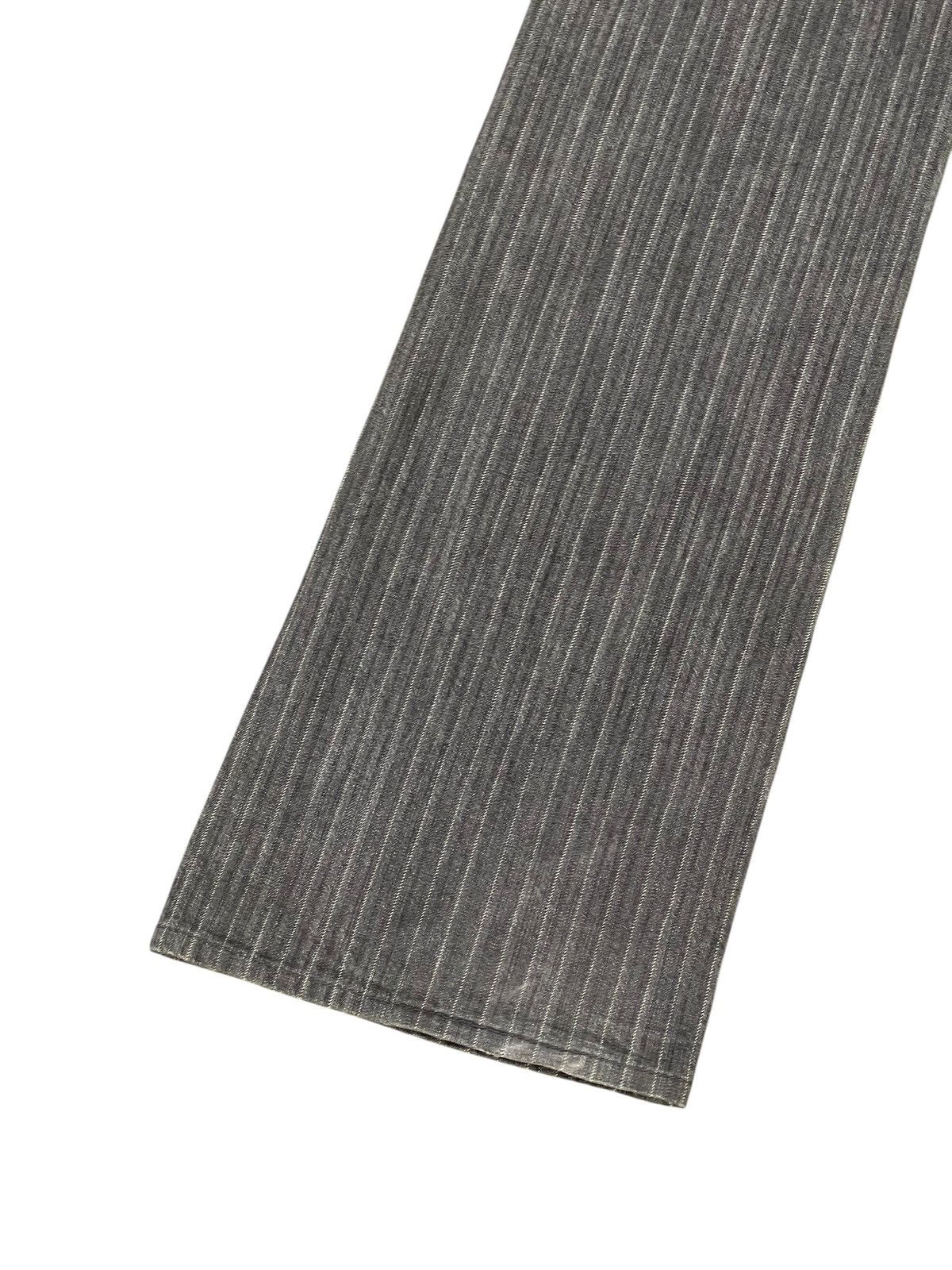 Japanese Brand Flare Jeans UJ Japan Herringbones Striped Boot Cut 2🟦4 Size US 34 / EU 50 - 5 Thumbnail