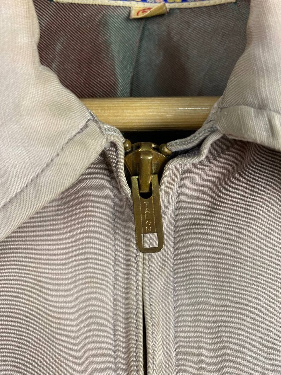 Vintage vintage 60s/70s harmor disttressed jacket talon zipper Size US M / EU 48-50 / 2 - 4 Thumbnail