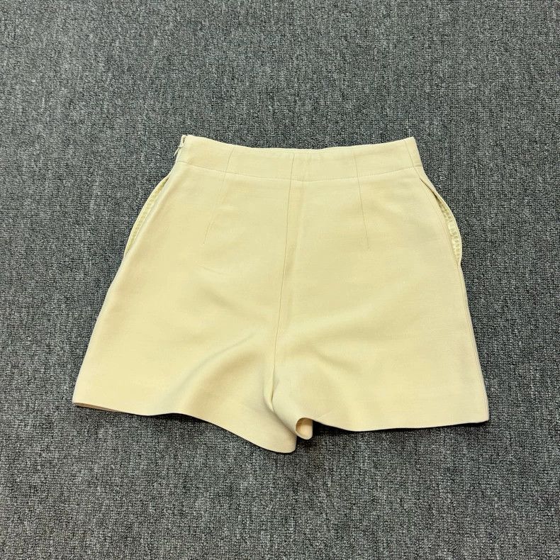 Dior Dior Beige wool suit shorts Size 42" / US 20 - 2 Thumbnail
